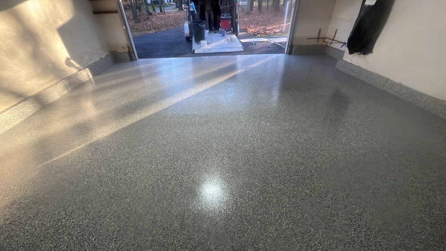 Keller Walkway & Garage TransFLOORmation by Symphony Concrete Coatings