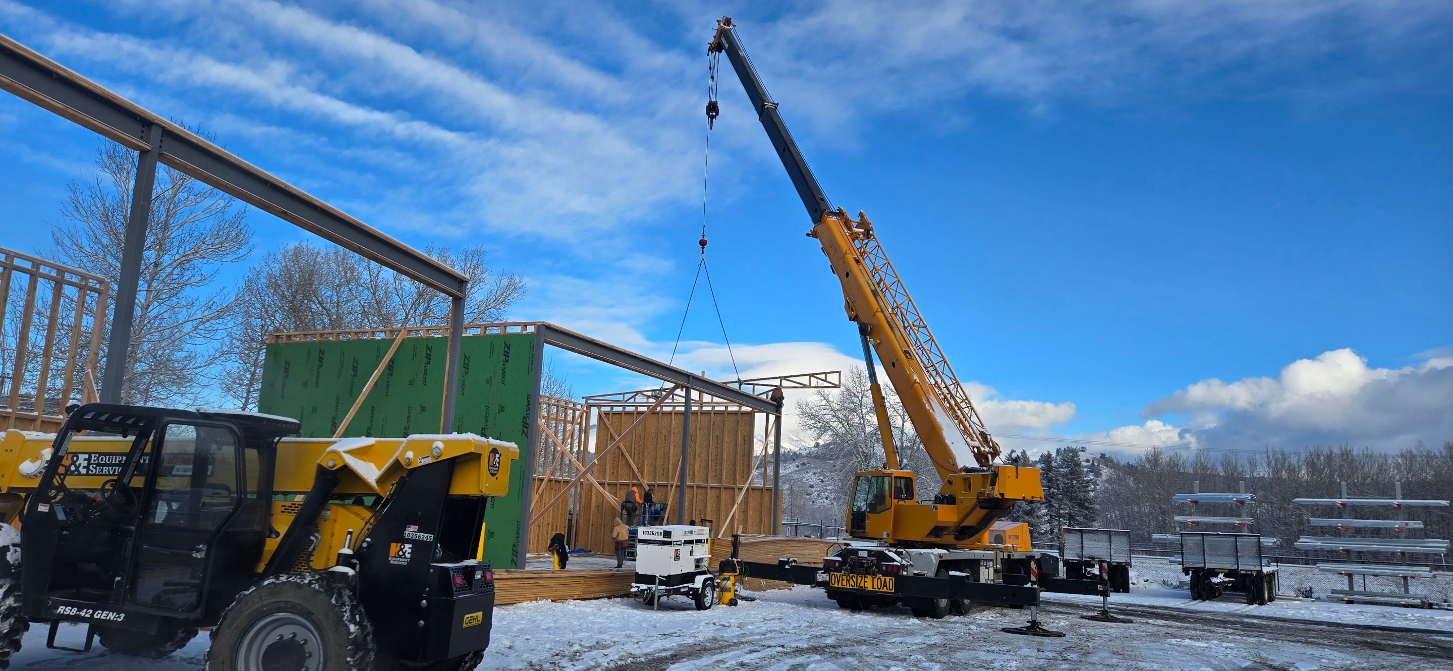 Foundation Building Material Slips by Blue Room Construction LLC