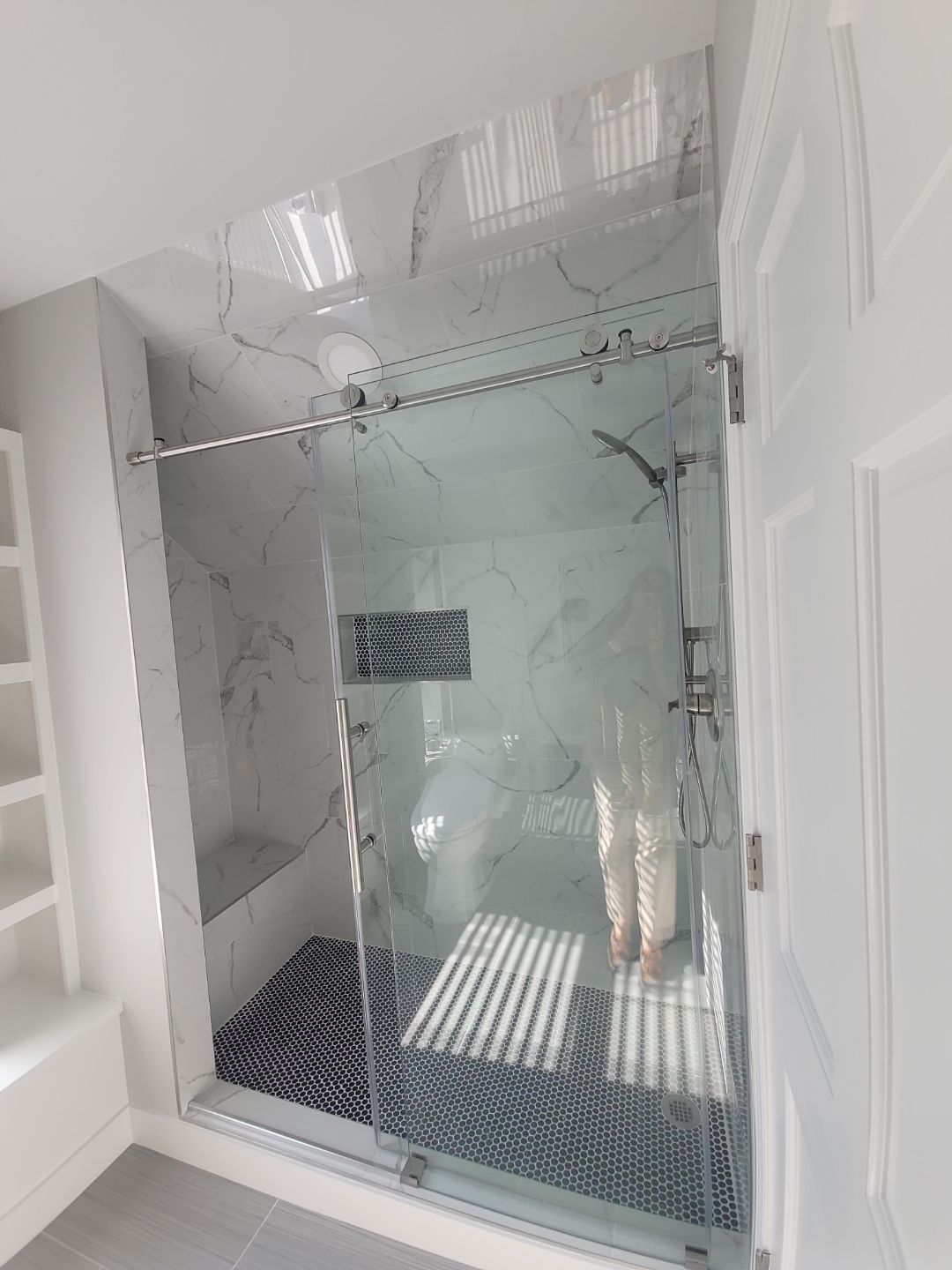 From Rafters to Retreat: An Attic Transformed with a Luxe Bath Escape by Elite Remodeling and Design LLC