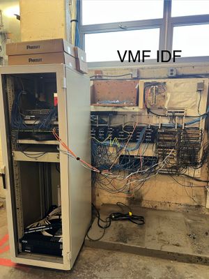 Structured cabling installation by CimaSolutions