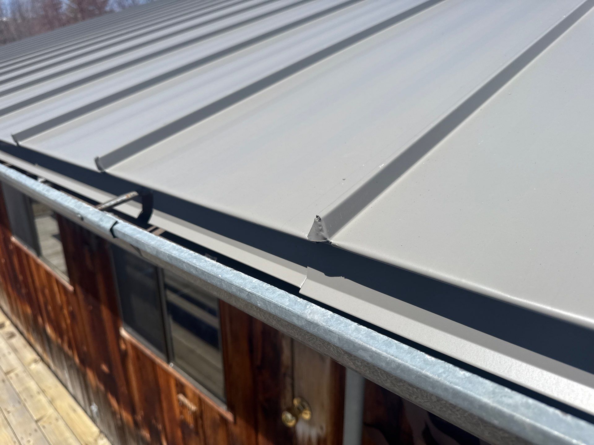 Light Stone Standing Seam by Reimagine Roofing