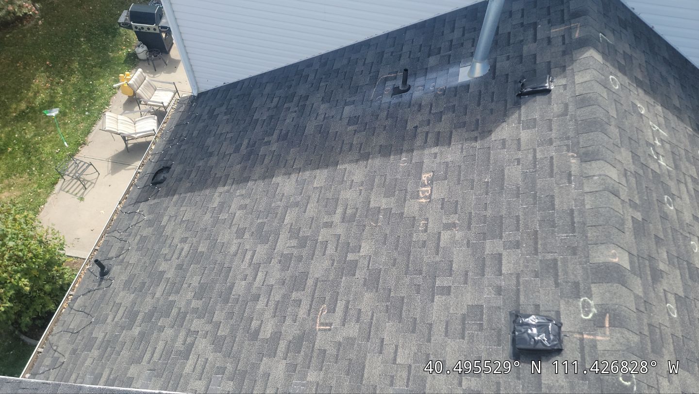 Roof Replacement After Hail Damage by ASAP Roofing & Restoration