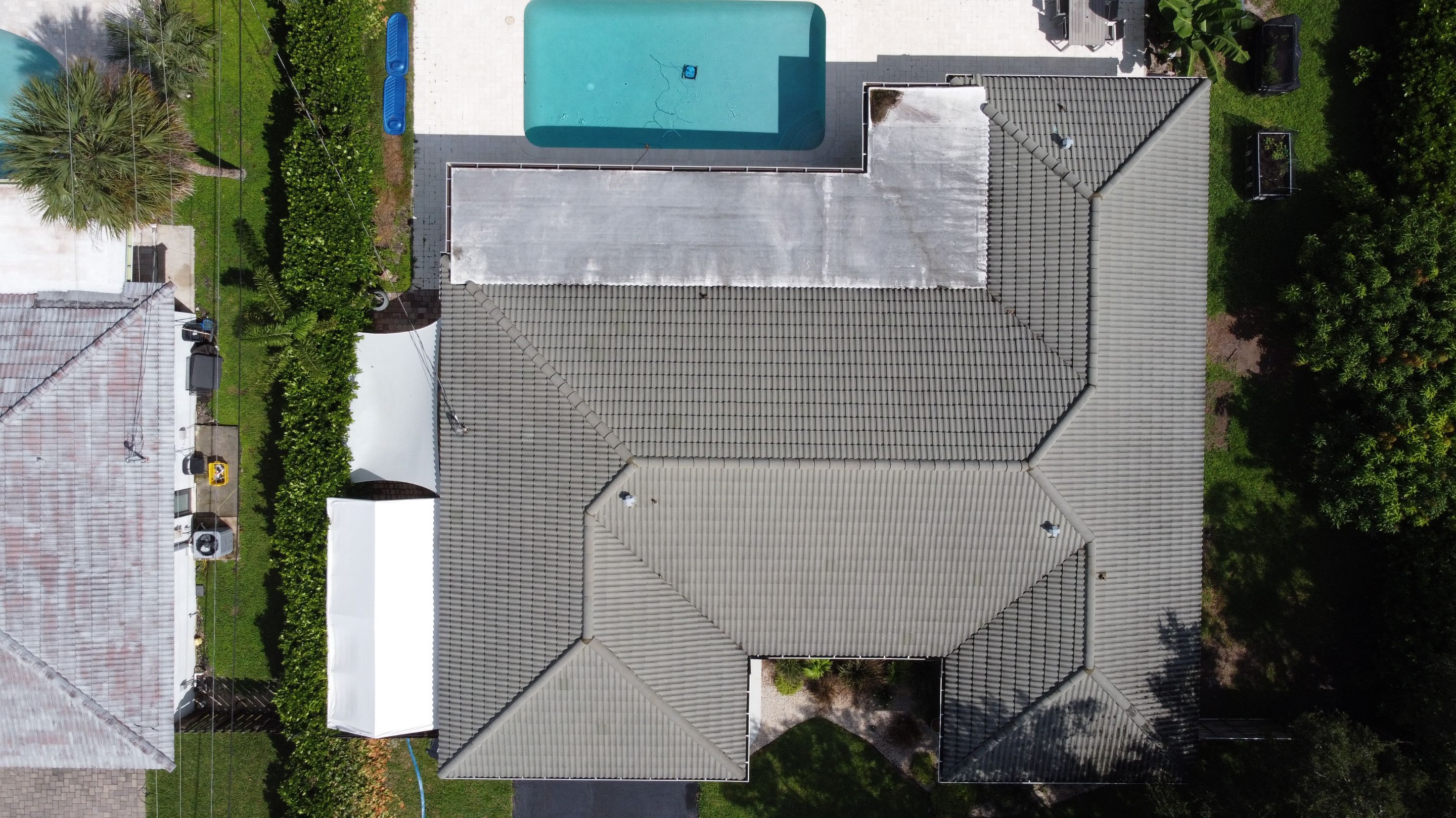 Residential Roofing Installation using 1" Nail strip metal roof by BLUES BROTHERS ROOFING