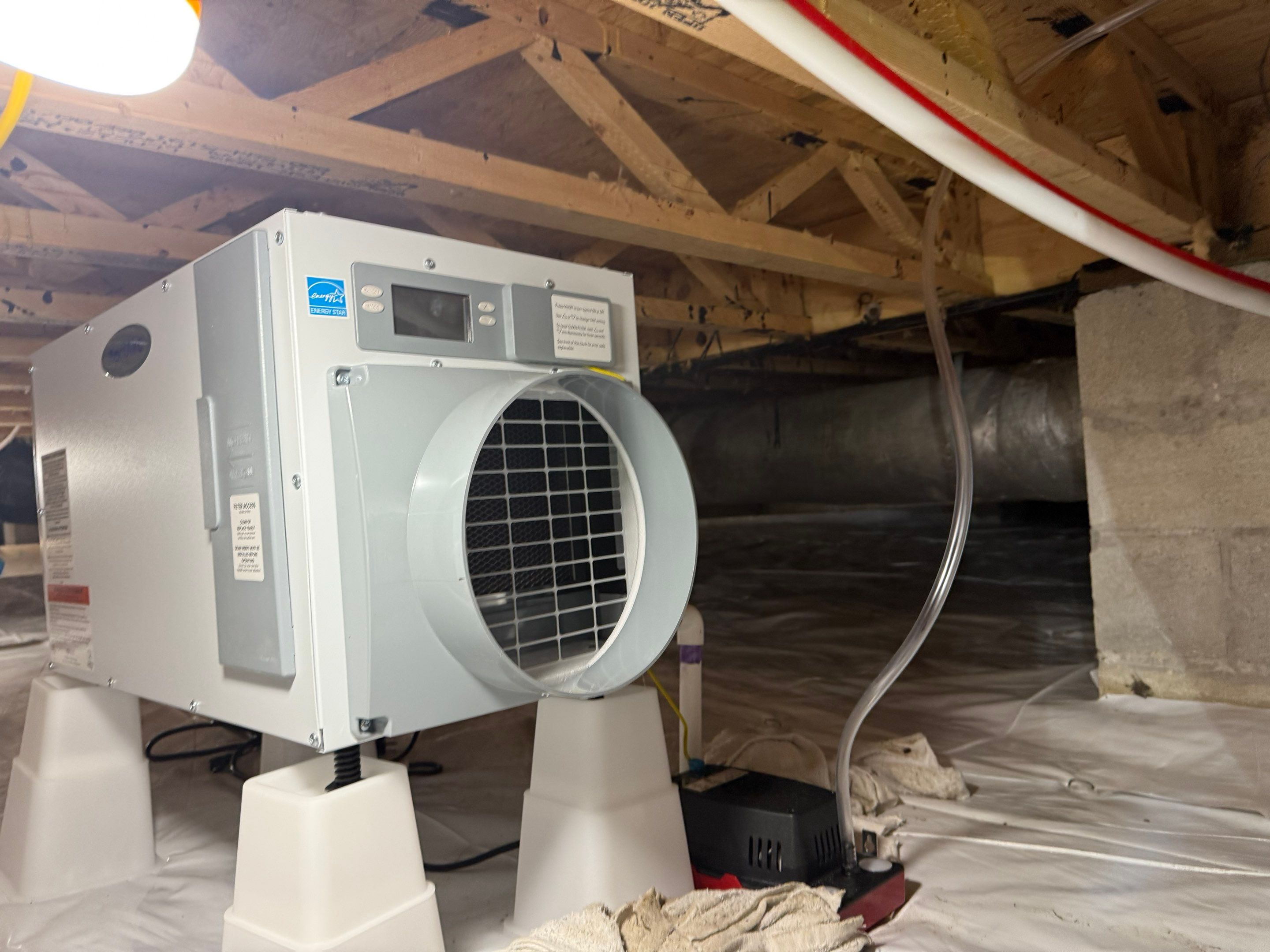 Project in Elizabeth City by Patriot Crawl Space Repairs