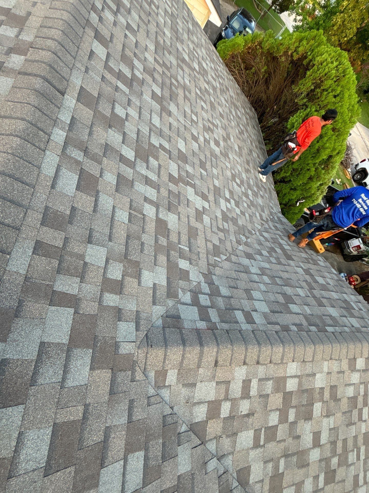 Residential Roofing Installation using Owen's Corning Duration (Lifetime) Shingles by Roof Repair Company