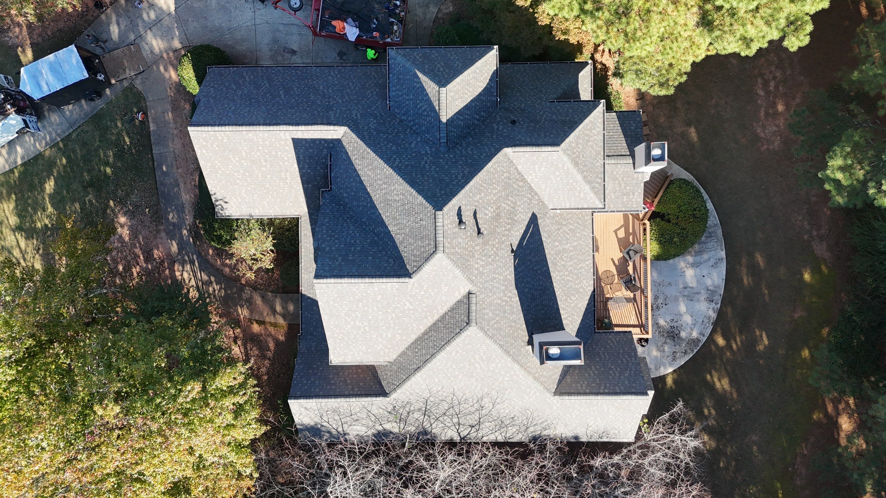 Milton, GA Roof Replacement CertainTeed Landmark Driftwood by Reset Roofing