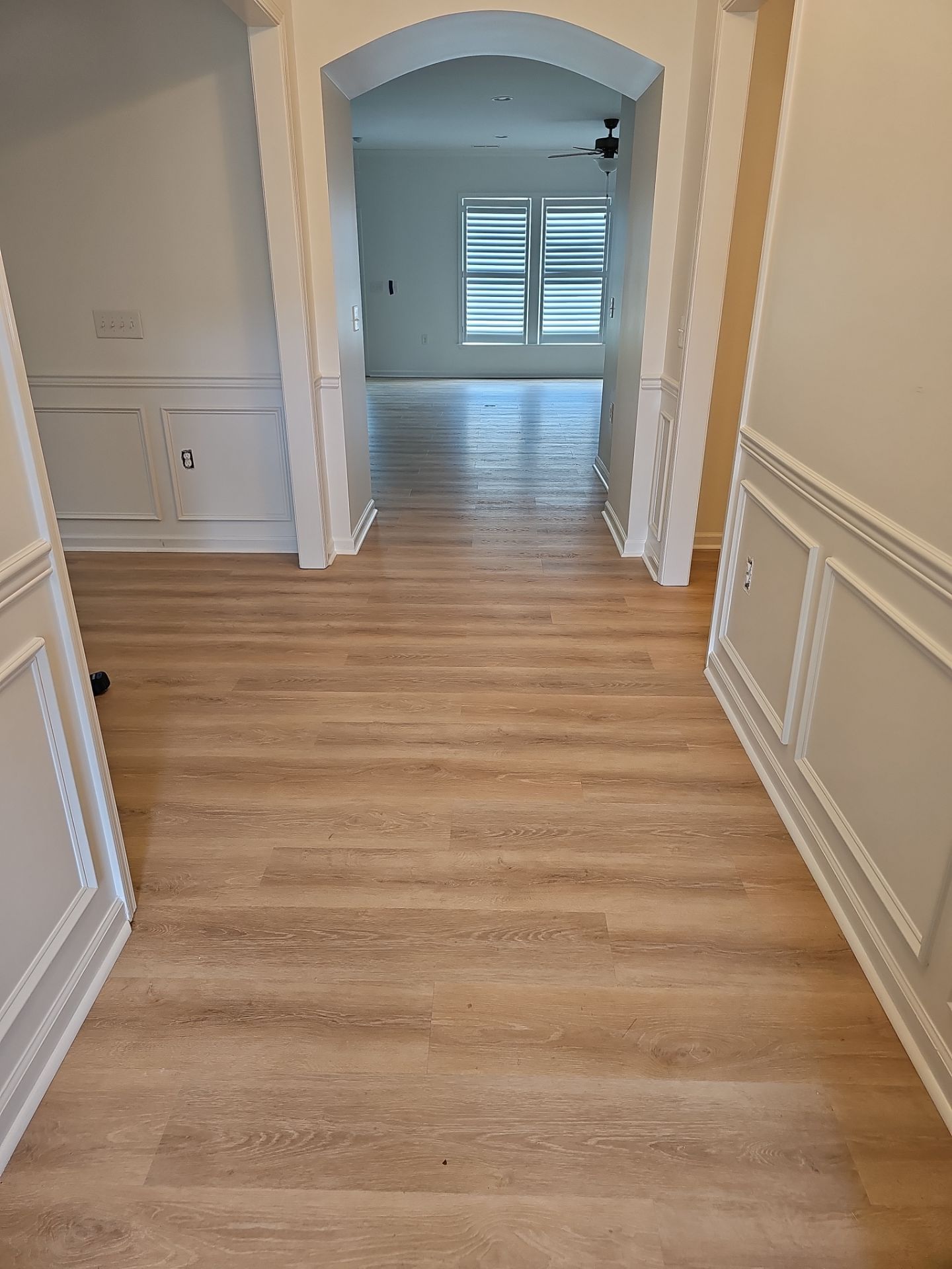 Luxury Vinyl Plank Flooring Installation and Interior Refresh in Durham by Billy Weatherspoon Contractor