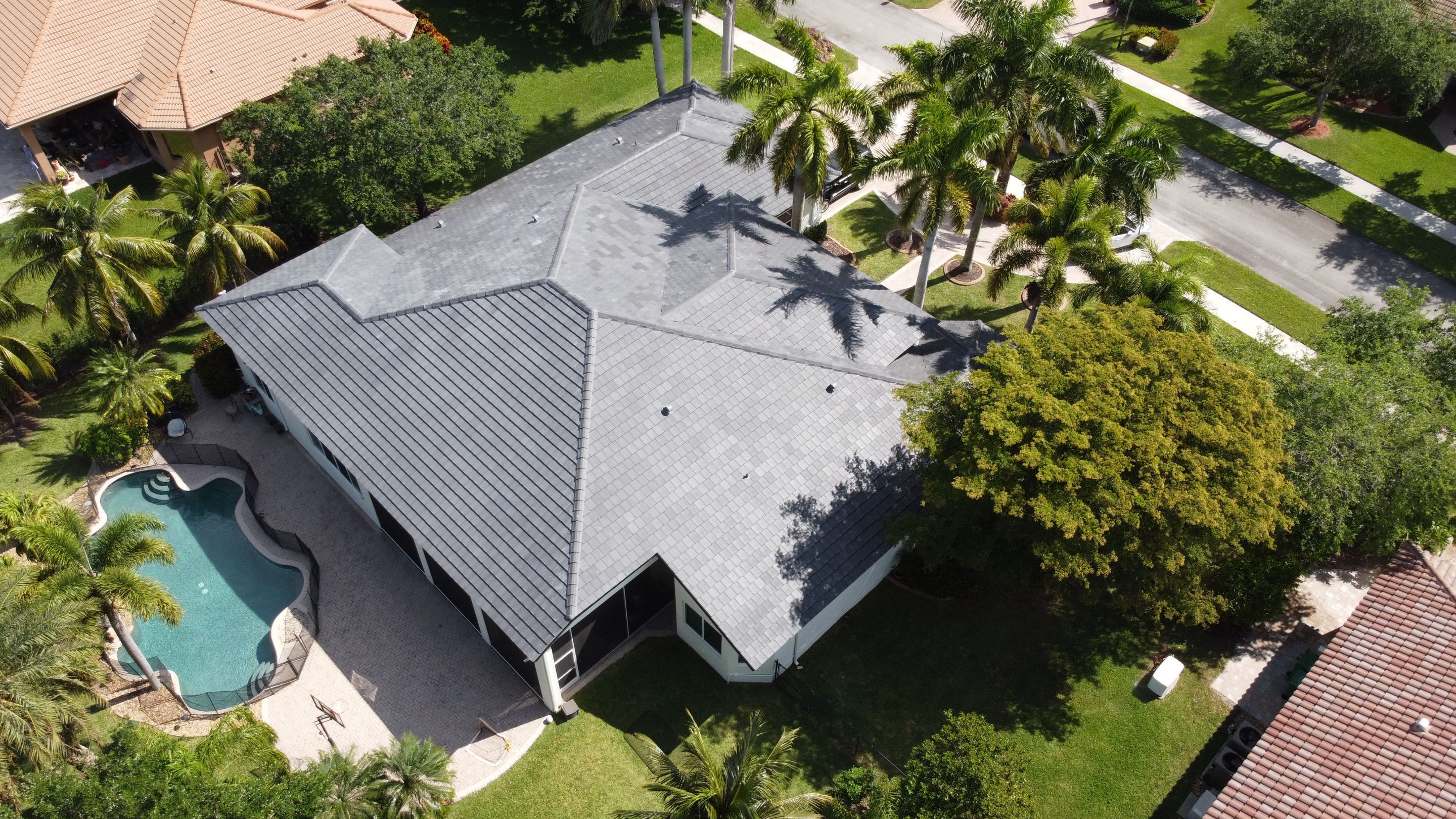 Residential Roofing Installation using Eagle Roofing Tile by BLUES BROTHERS ROOFING