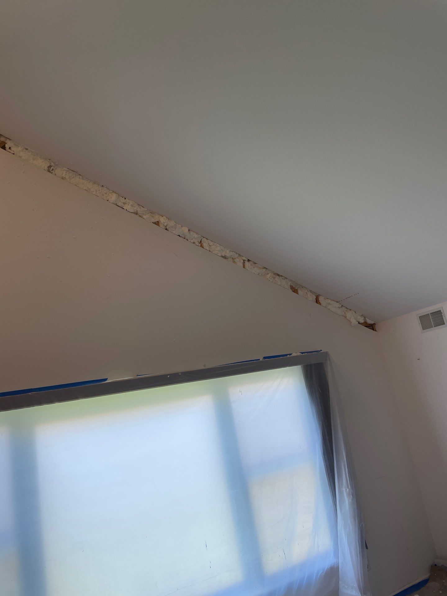 Attic Insulation using open cell spray foam by NYS Foam & Energy