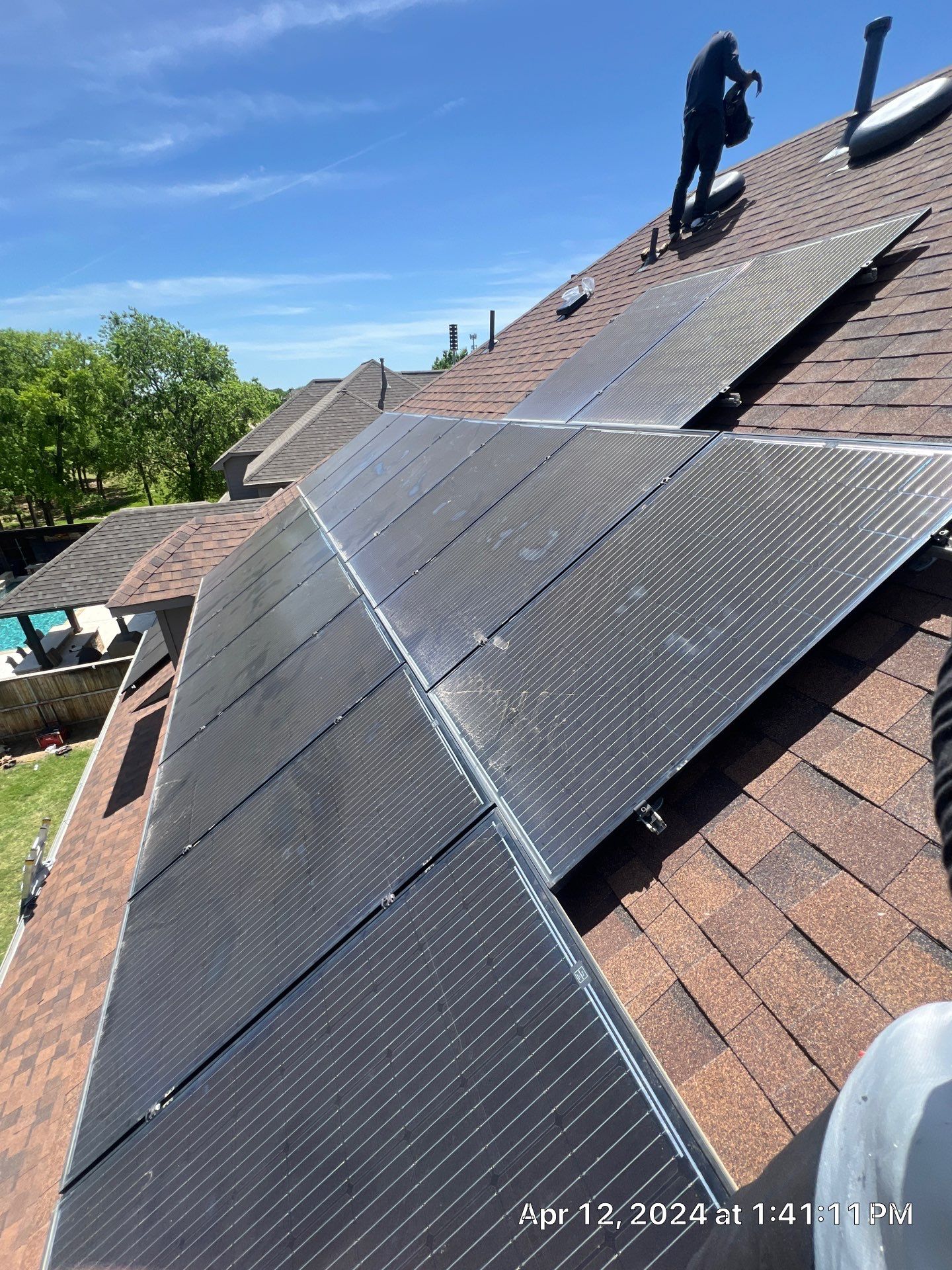D&R Trophy Club, Tx using Solar Panels by Sunaura Solar
