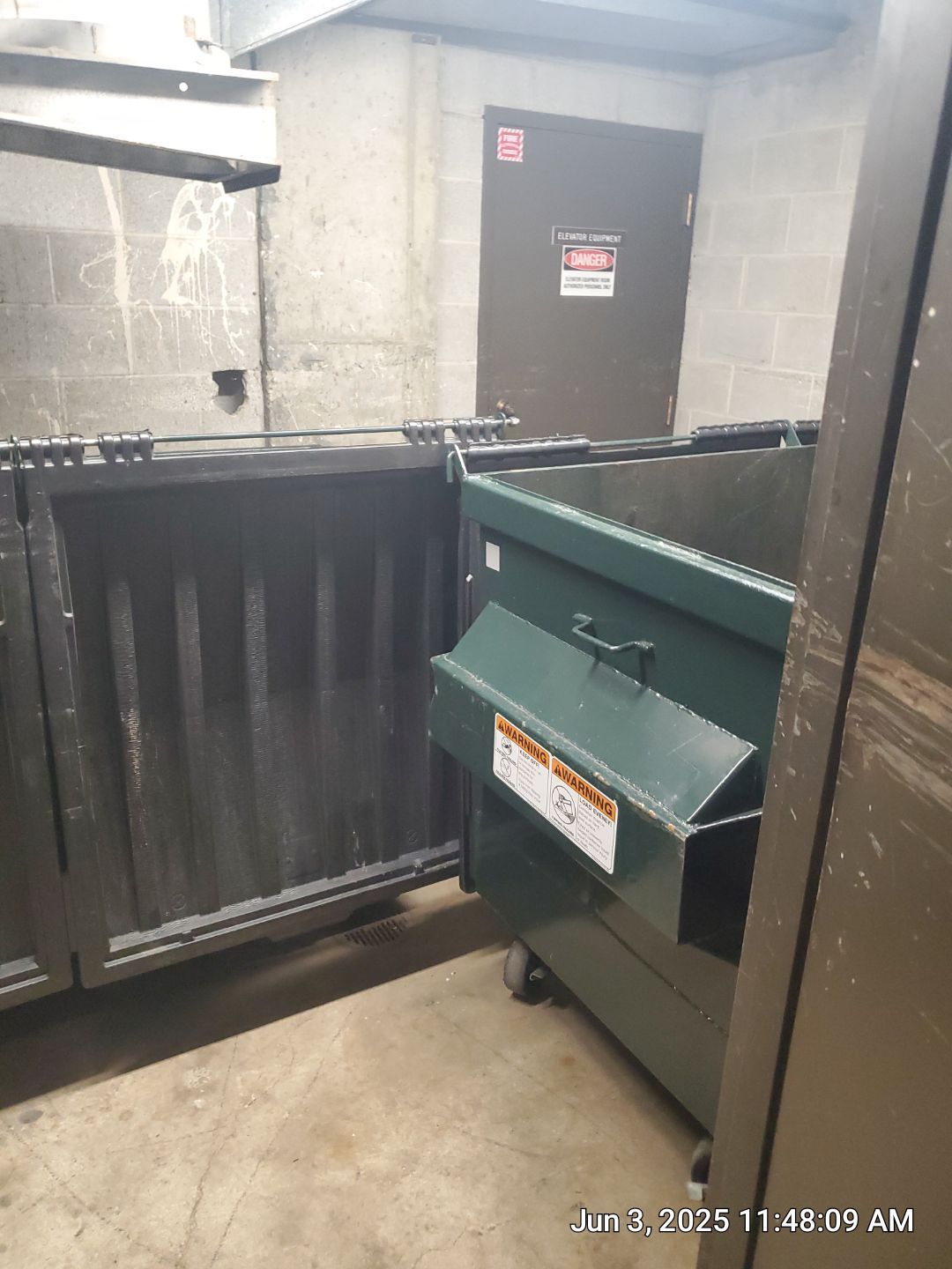 Parking garage cleaning by Northern Power Washing LLC.