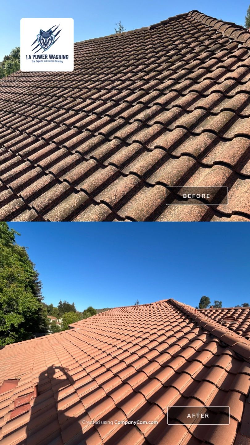 Roof Cleaning by La Power Washing Inc