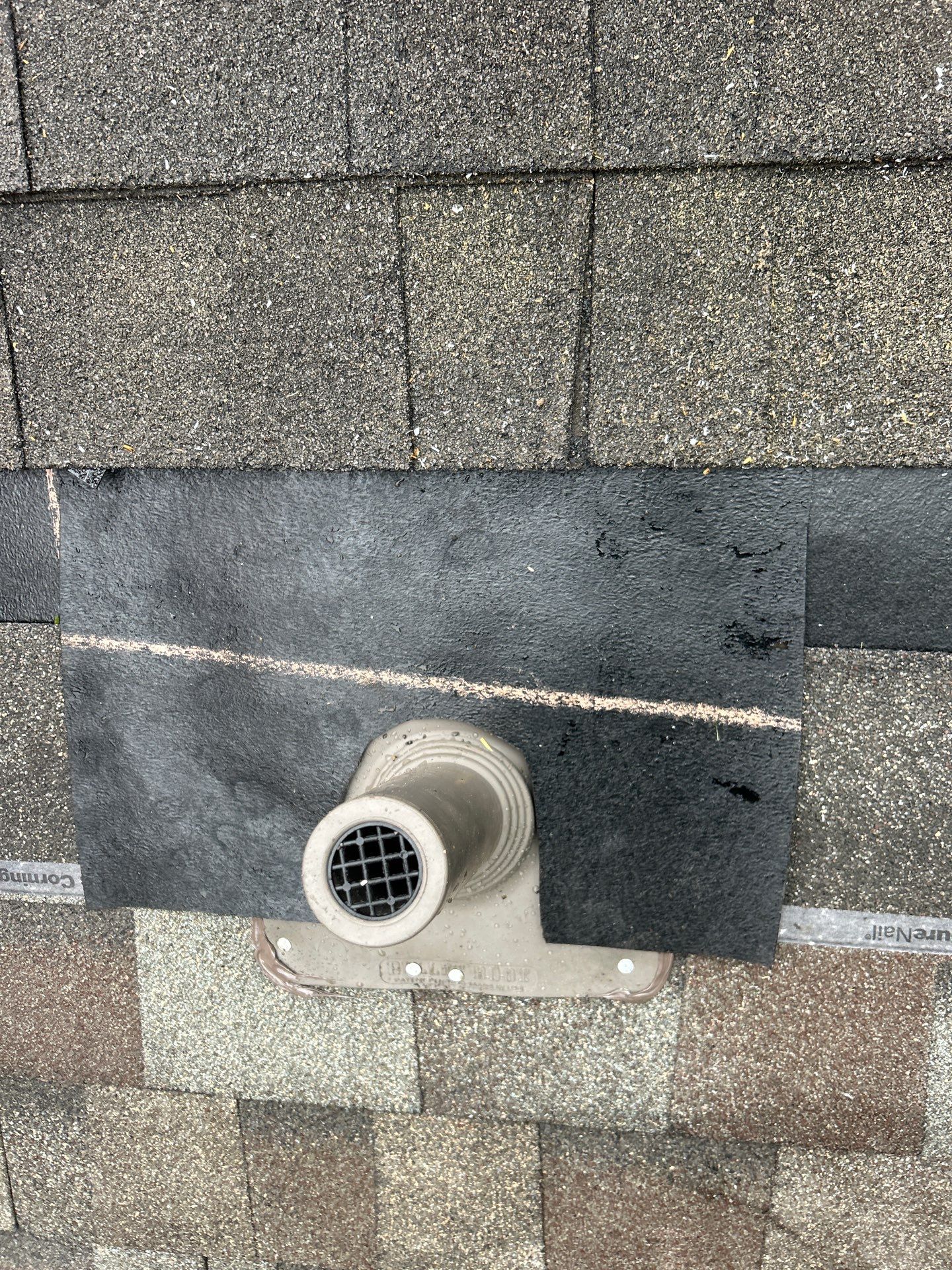 Hail Damage using Owen's Corning Duration (Lifetime) Shingles by Roof Repair Company