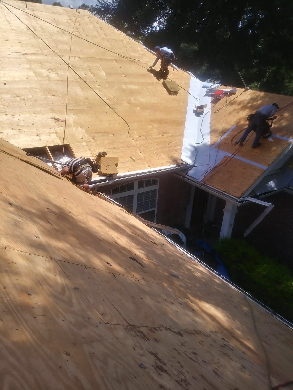 Residential Roofing Installation using Roof Replacement by American Roofing & Construction LLC