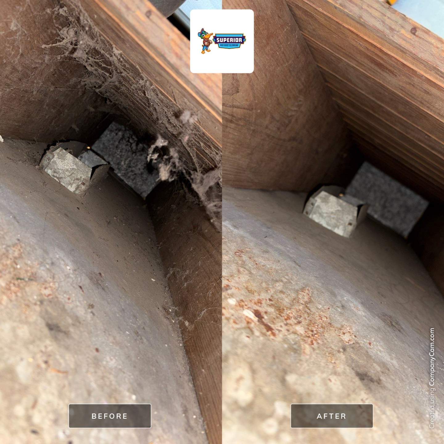 Comprehensive Residential Air Duct Cleaning and Debris Removal in Mercer by Superior Air Duct Cleaning