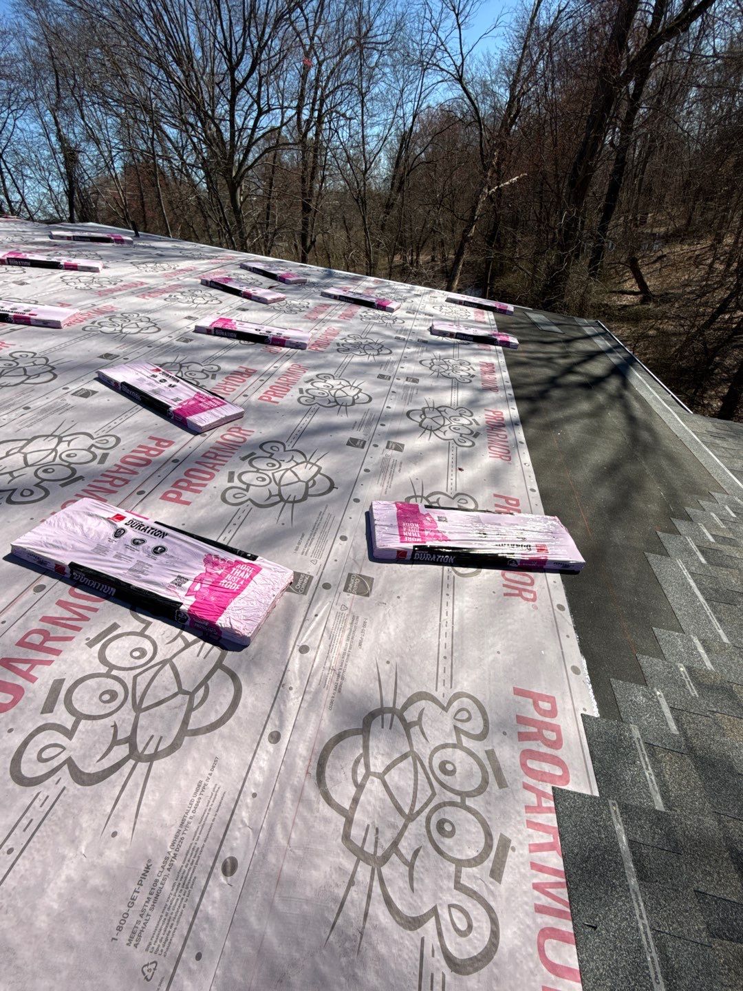 Commercial Roofing Installation using Owens Corning Duration by All Site Roofing