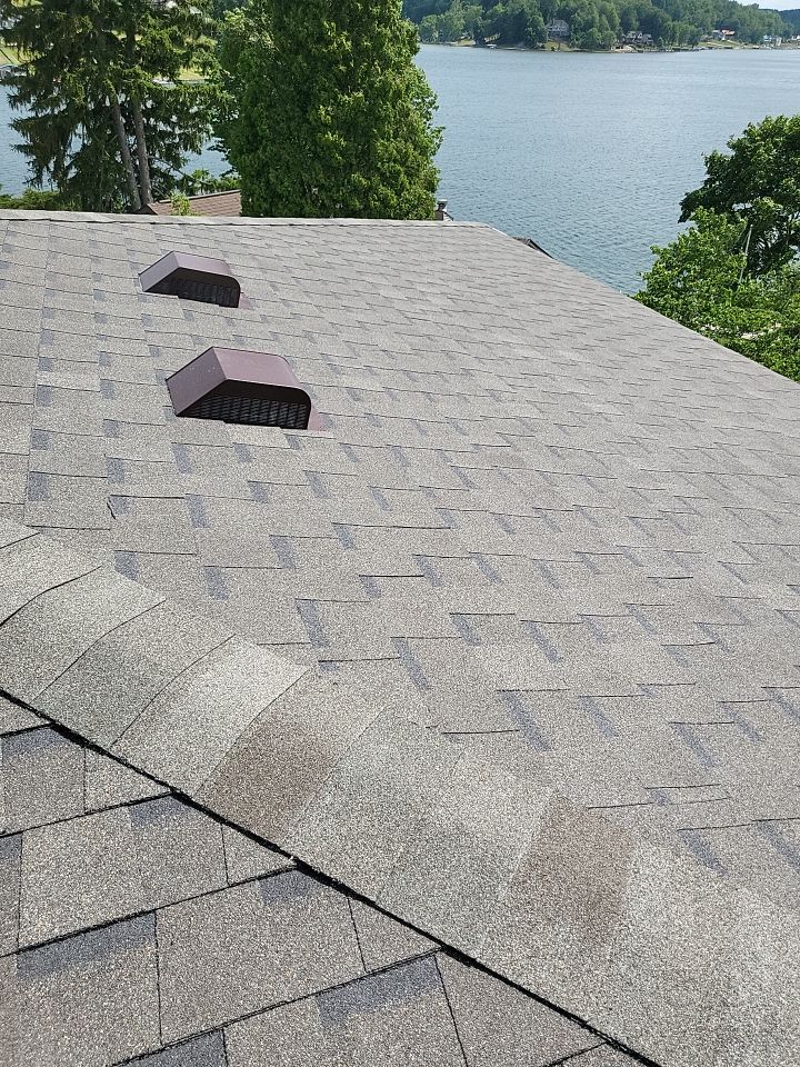 ATLAS PINNACLE HP W/SCOTCHGARD COLOR: WEATHERED WOOD by Eagle Eye Roofing