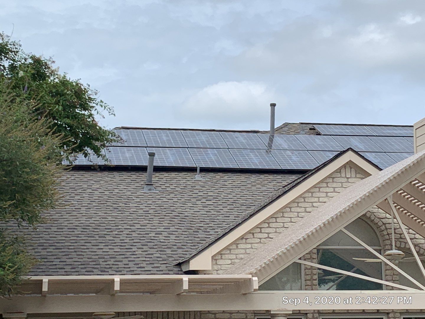 Solar Panel Install with a New Roof by First United Roofing & Construction