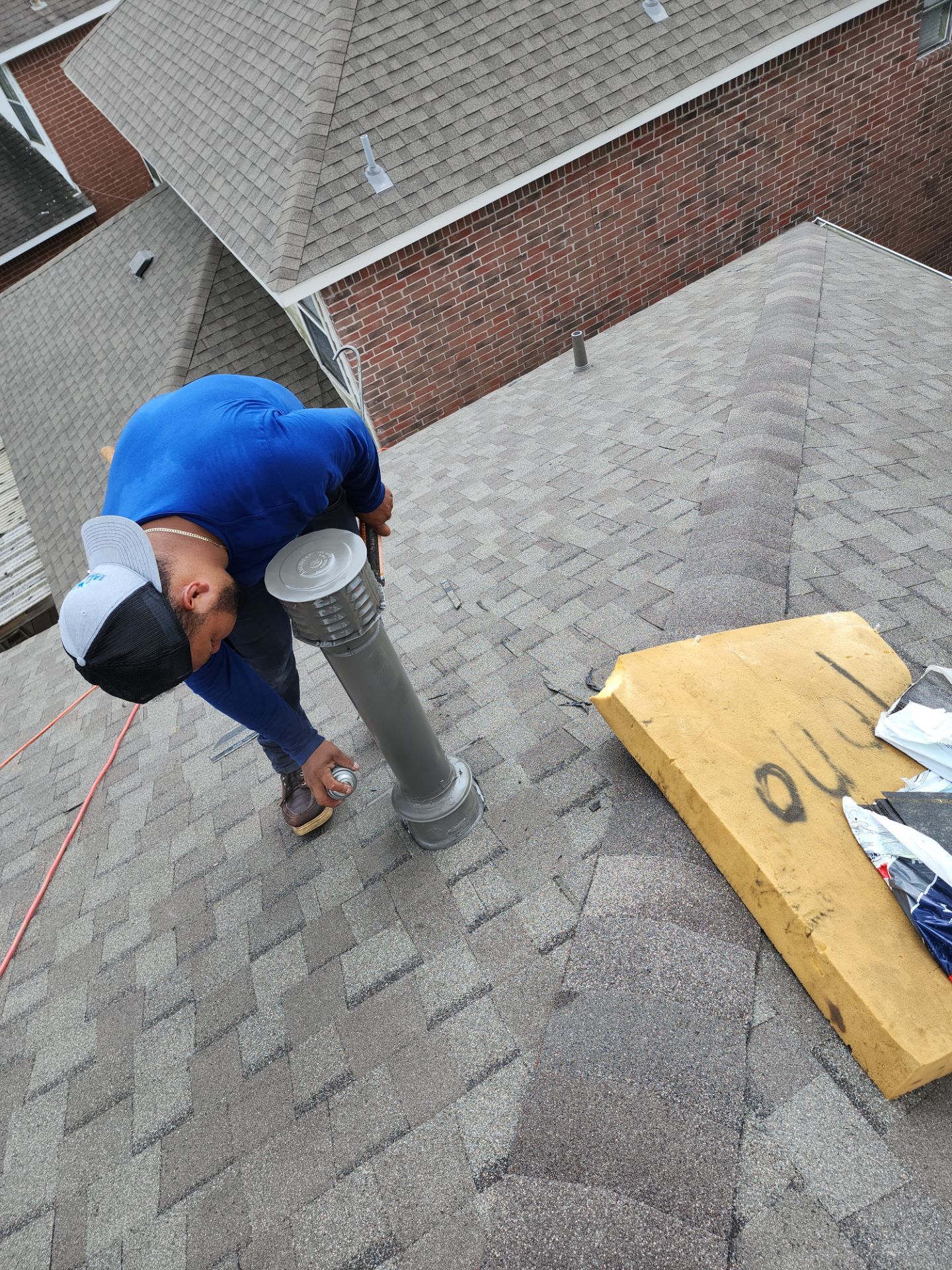 Residential Roofing Installation using Owen's Corning Duration (Lifetime) Shingles by Roof Repair Company