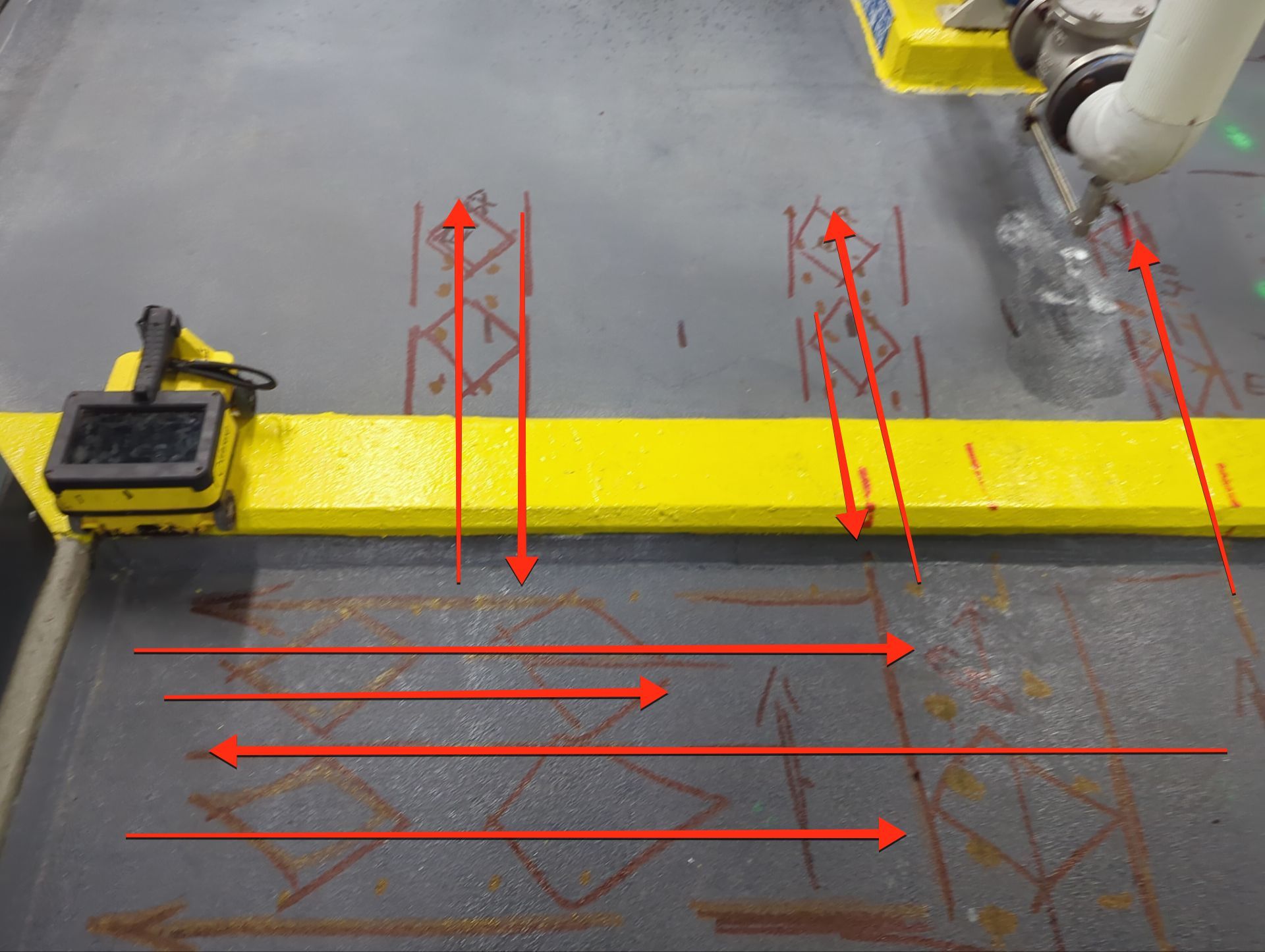 Industrial Plant - Drain Line collapse by Alsip Locating Service, LLC