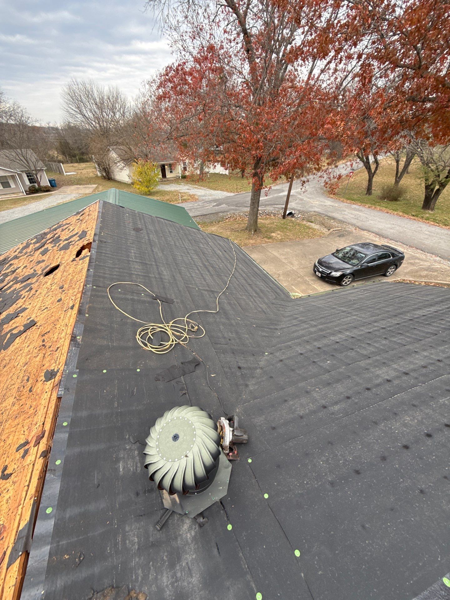 Hail storm restoration by In & Out Construction & Remodeling, LLC