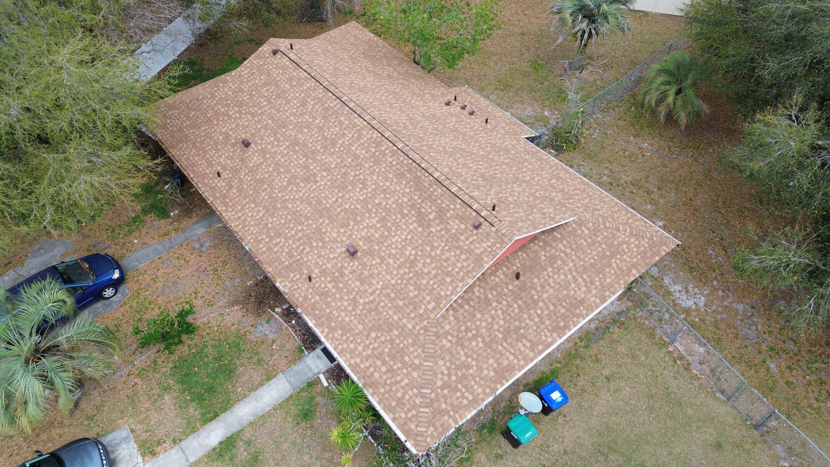 Shingle reroof in Orlando FL by Gold Key Roofing
