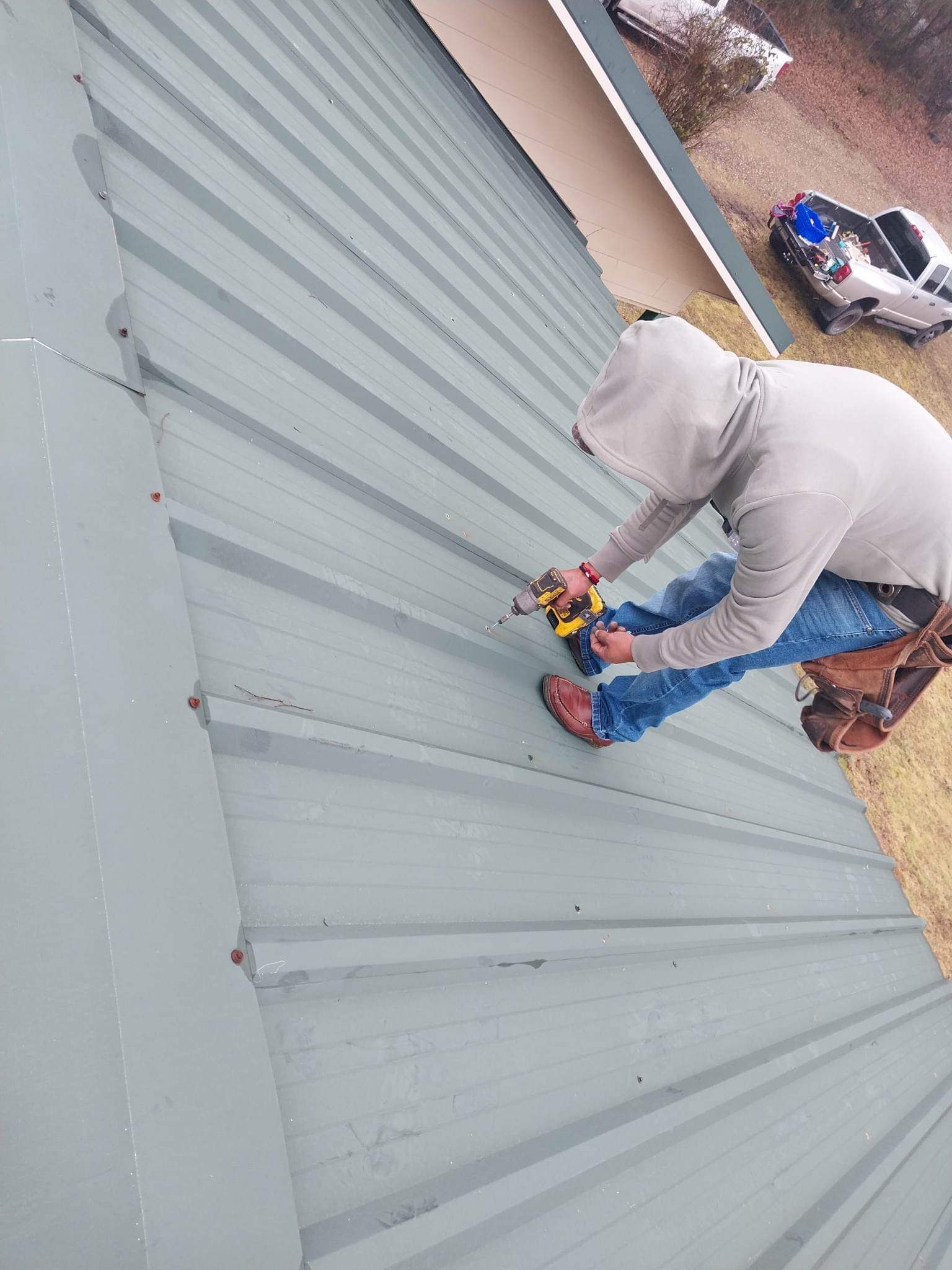 Residential Flat Roof Replacment: IB PVC by Hostetler Roofing
