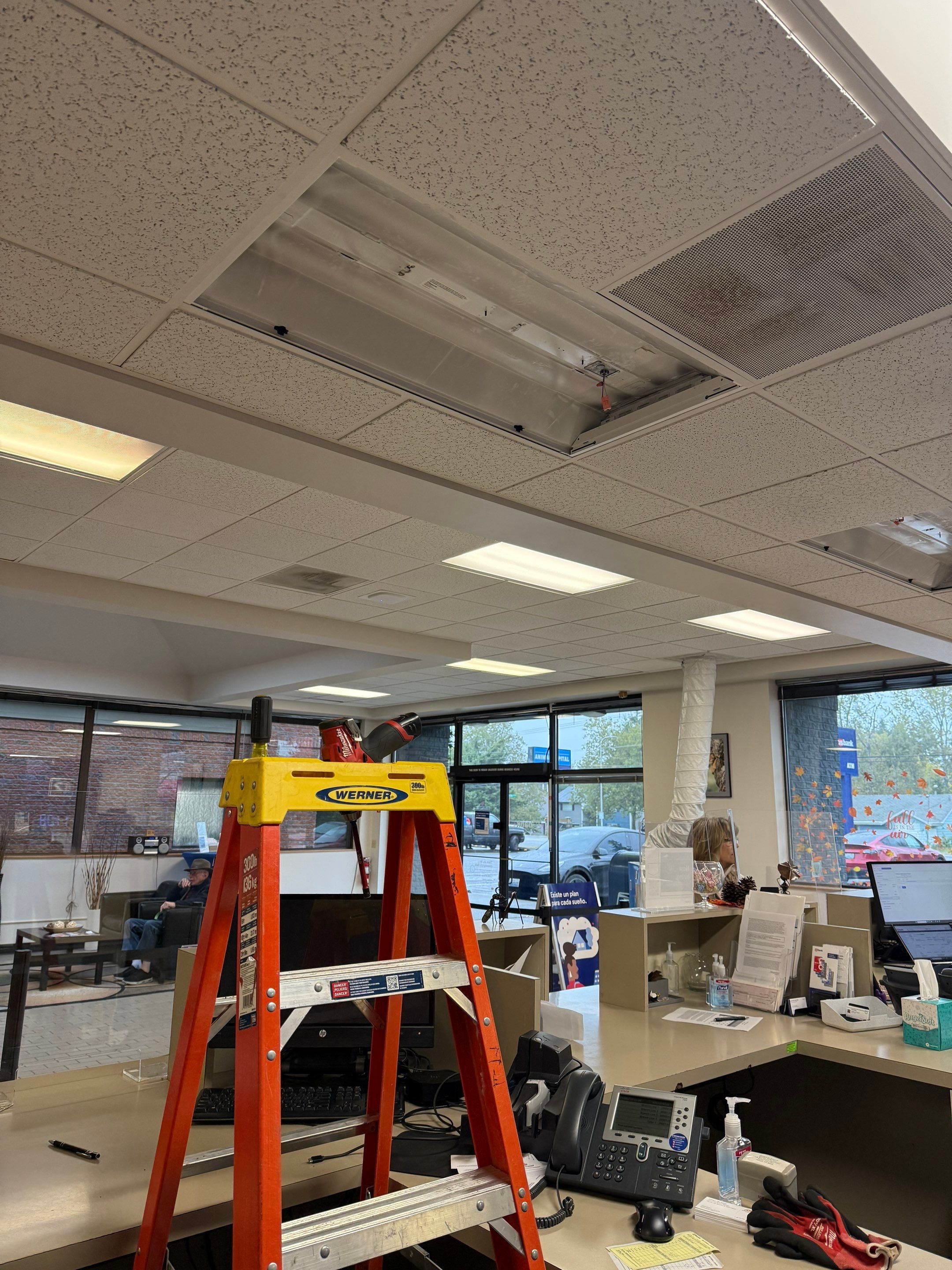 Bank in Renton by Aztec Electric LLC