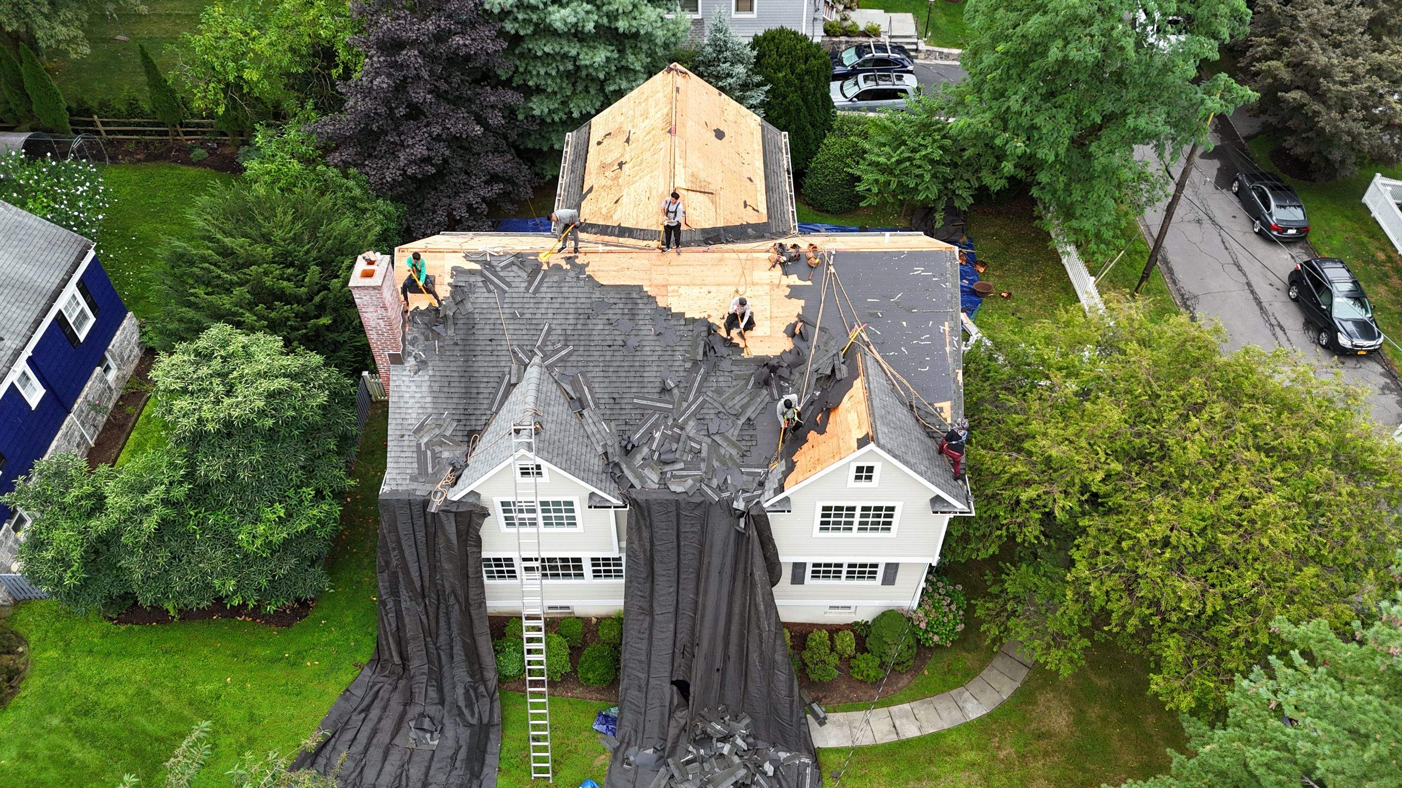 Project in Rye by The Energy Efficient Roofer & George's Seamless Gutters