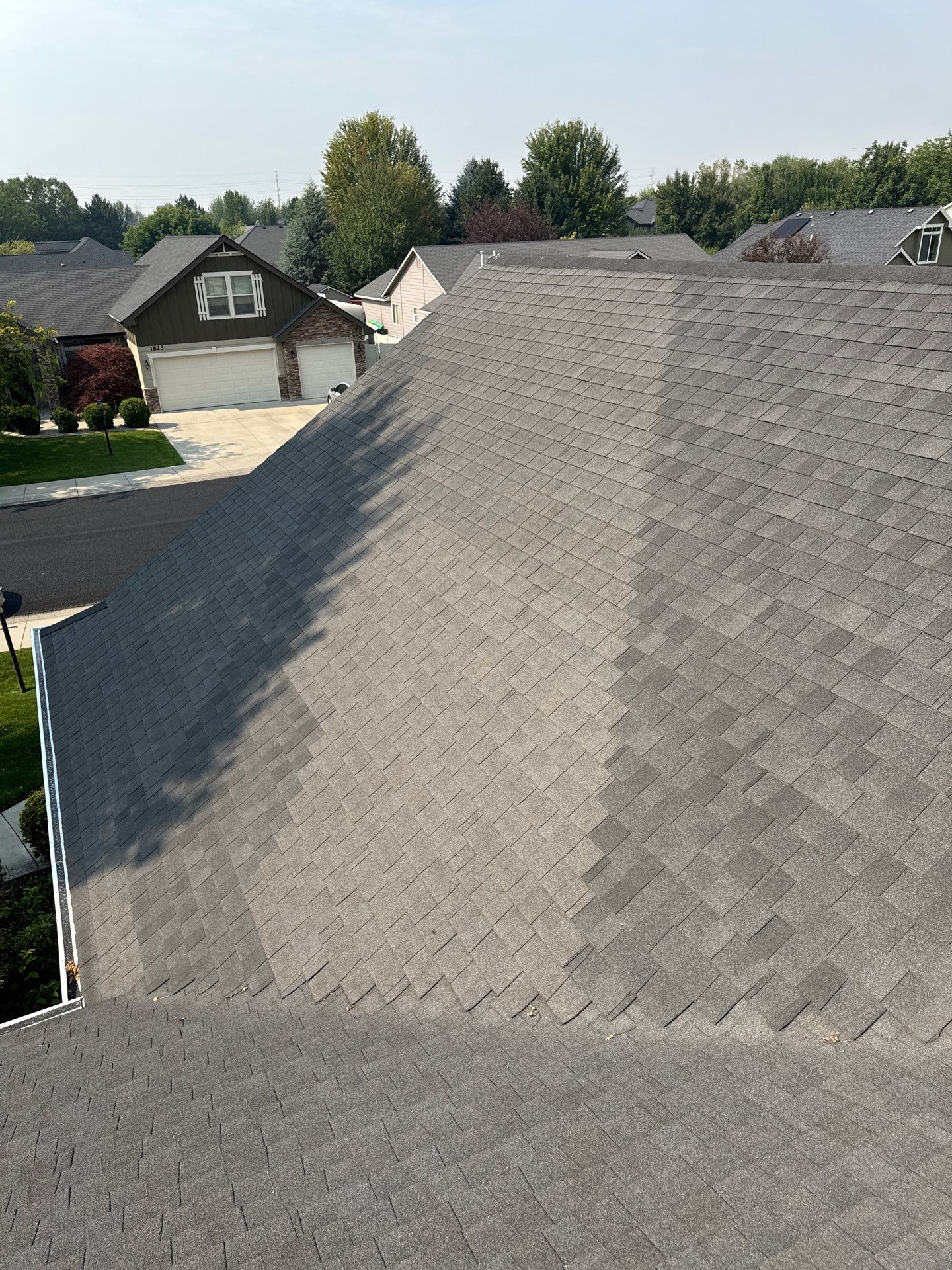 Complete Residential Roof Replacement Featuring Architectural Shingles in Meridian by Olive Roofing