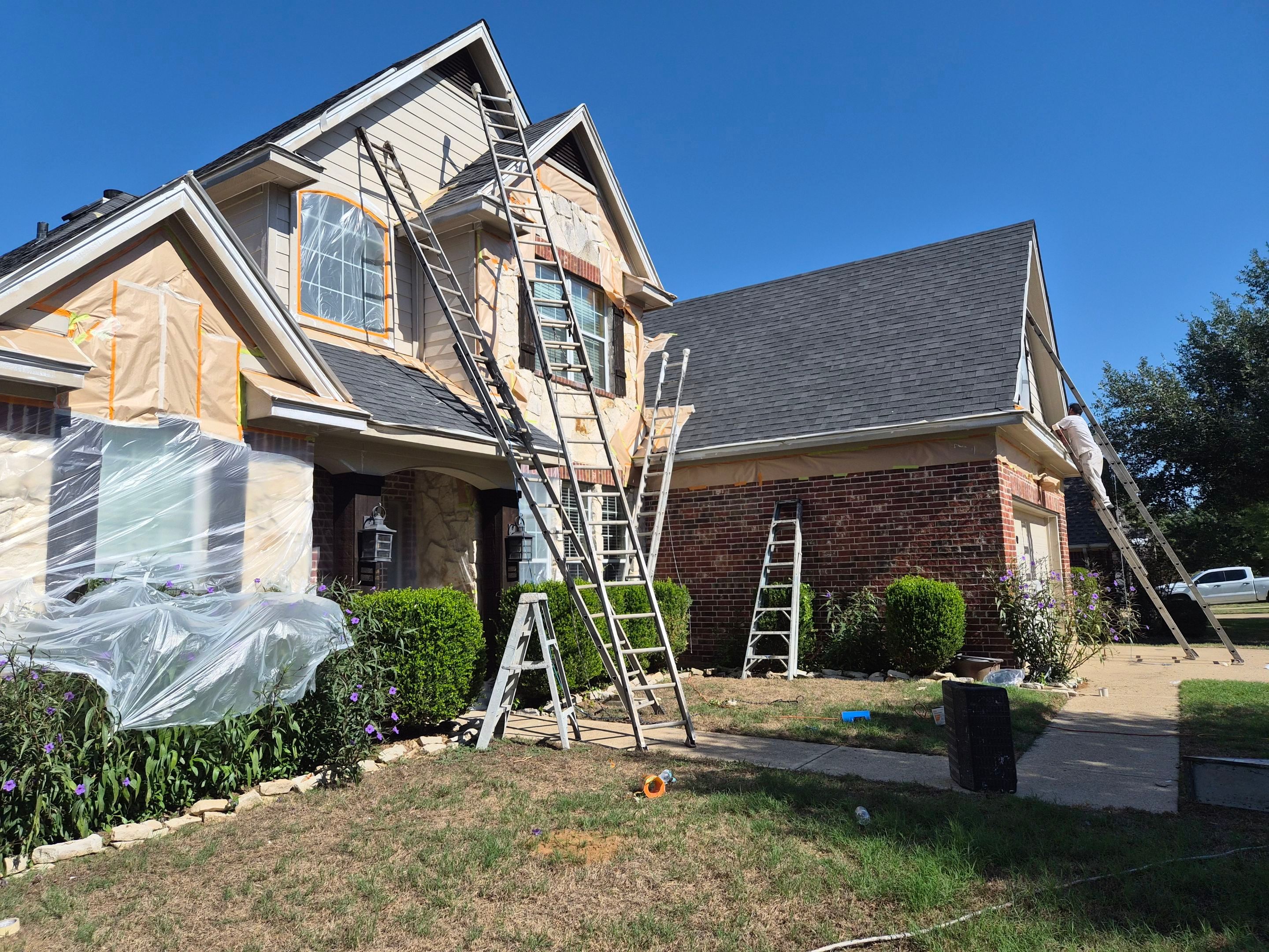 Canton, TX Home Gets a Bold Exterior Paint Update! | Quality Coats Painting by Quality Coats Painting