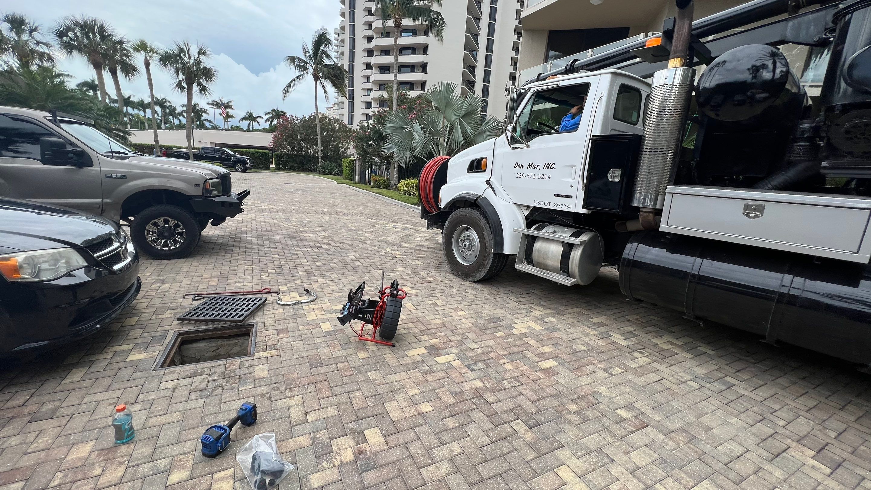 Condo Storm Water System Maintenance by Don Mar, Inc. Storm Water Solutions