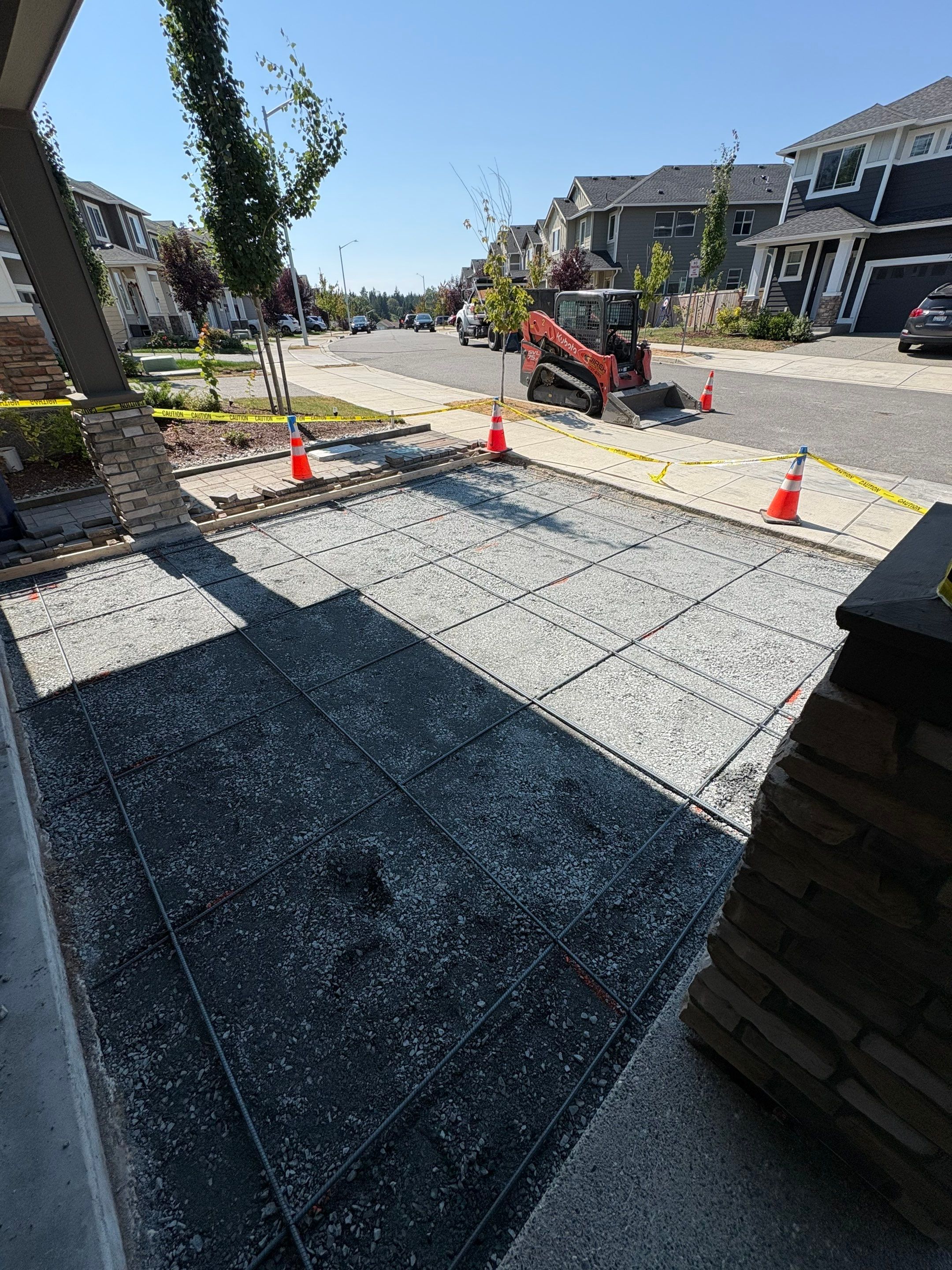 Concrete Driveway Makeover | Snohomish  by Jireh Asphalt & Concrete Inc 