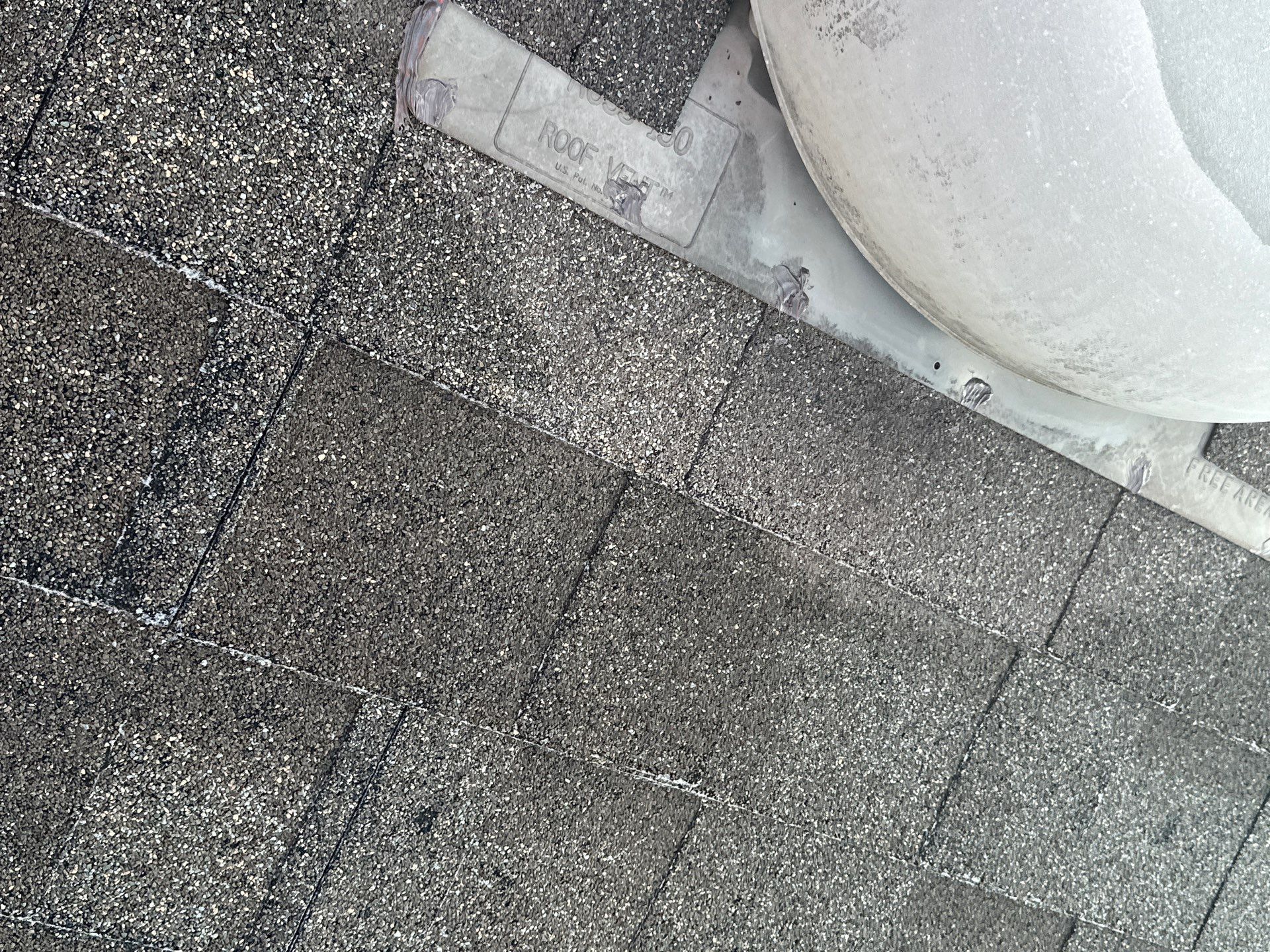Hail Damage using Owen's Corning Duration (Lifetime) Shingles by Roof Repair Company