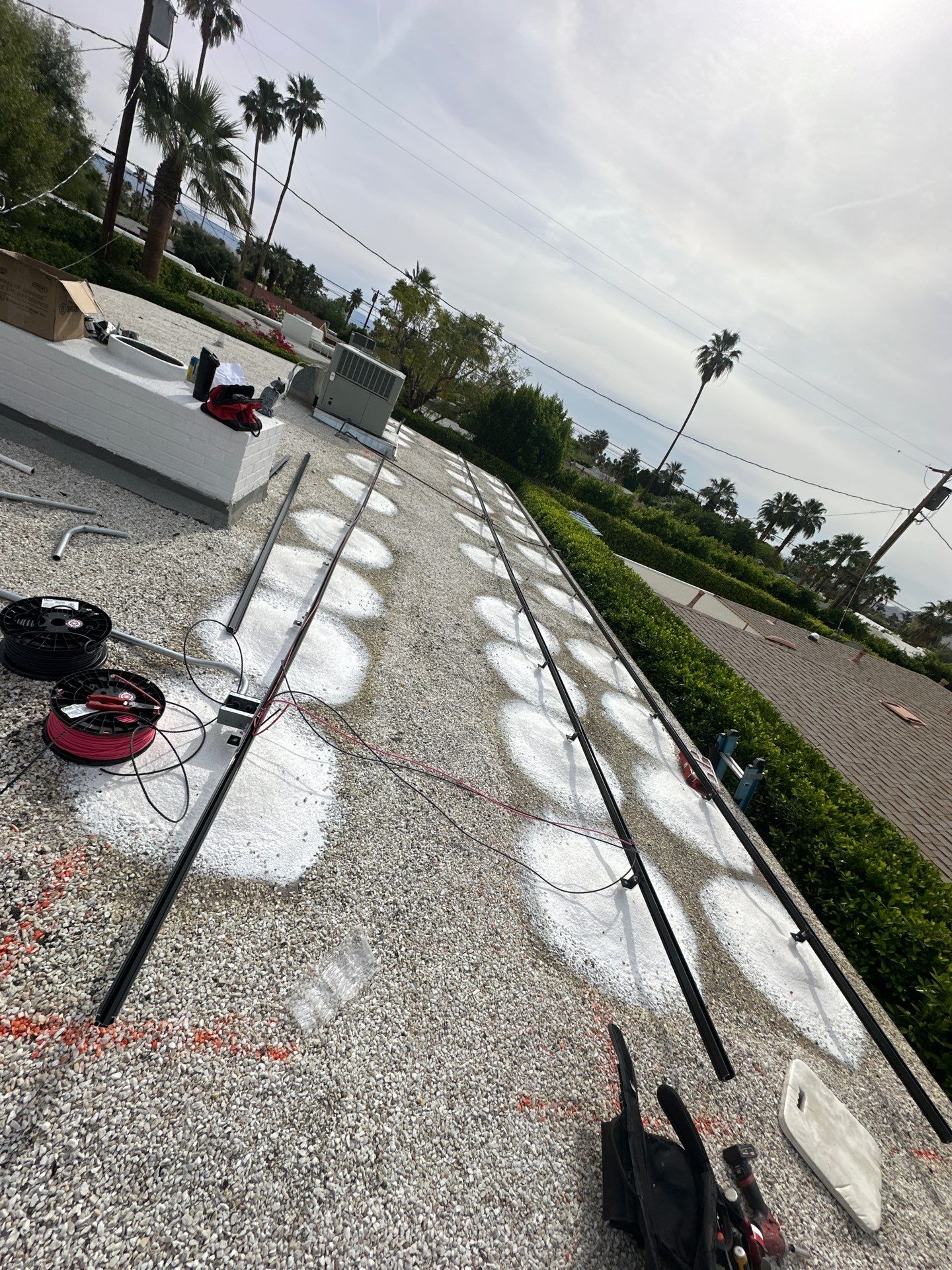 Project in Palm Springs, CA by Goat Solar Inc. 