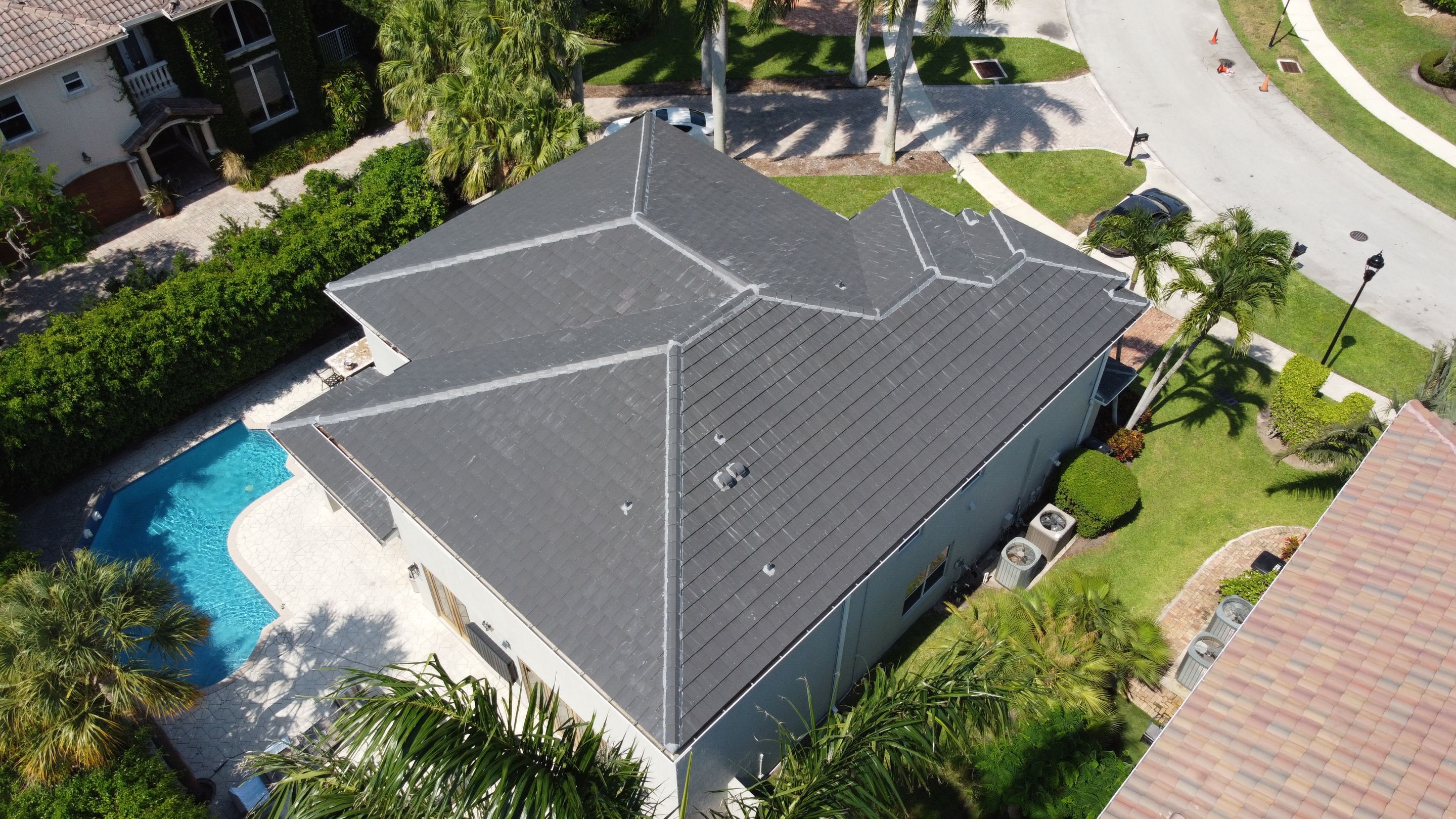 Residential Roofing Installation using Eagle Roofing Tile by BLUES BROTHERS ROOFING