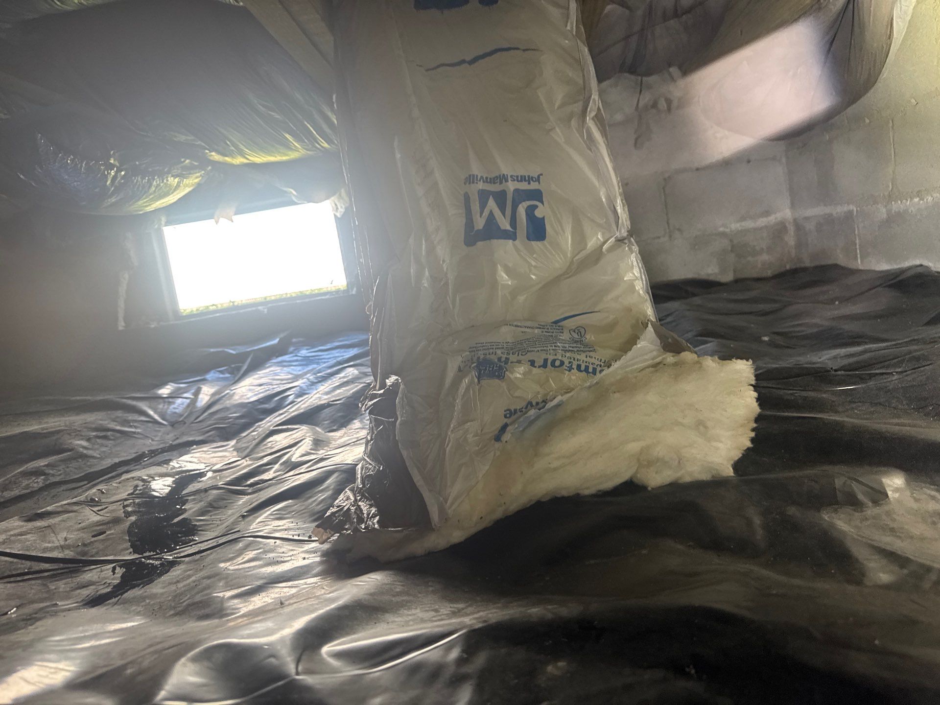 Project in Spring Grove by Patriot Crawl Space Repairs