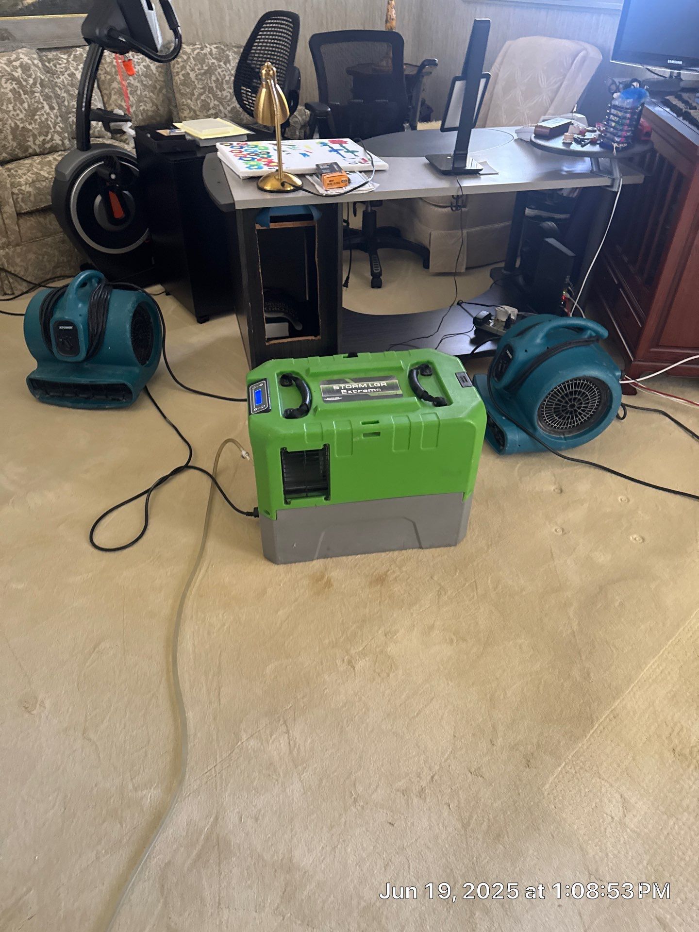 water damage by SuperClean 