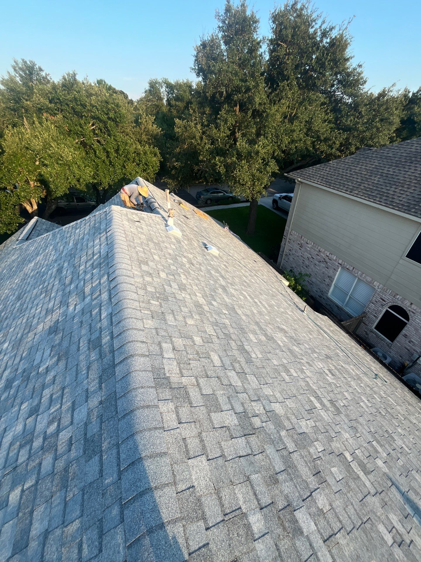 Hail Damage Roof & Gutter Replacement in Austin, TX by Cool Roofs