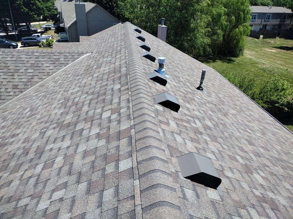 Residential Roofing Installation using Owens Corning Duration - Color: Driftwood by HT Roofing & Construction, INC