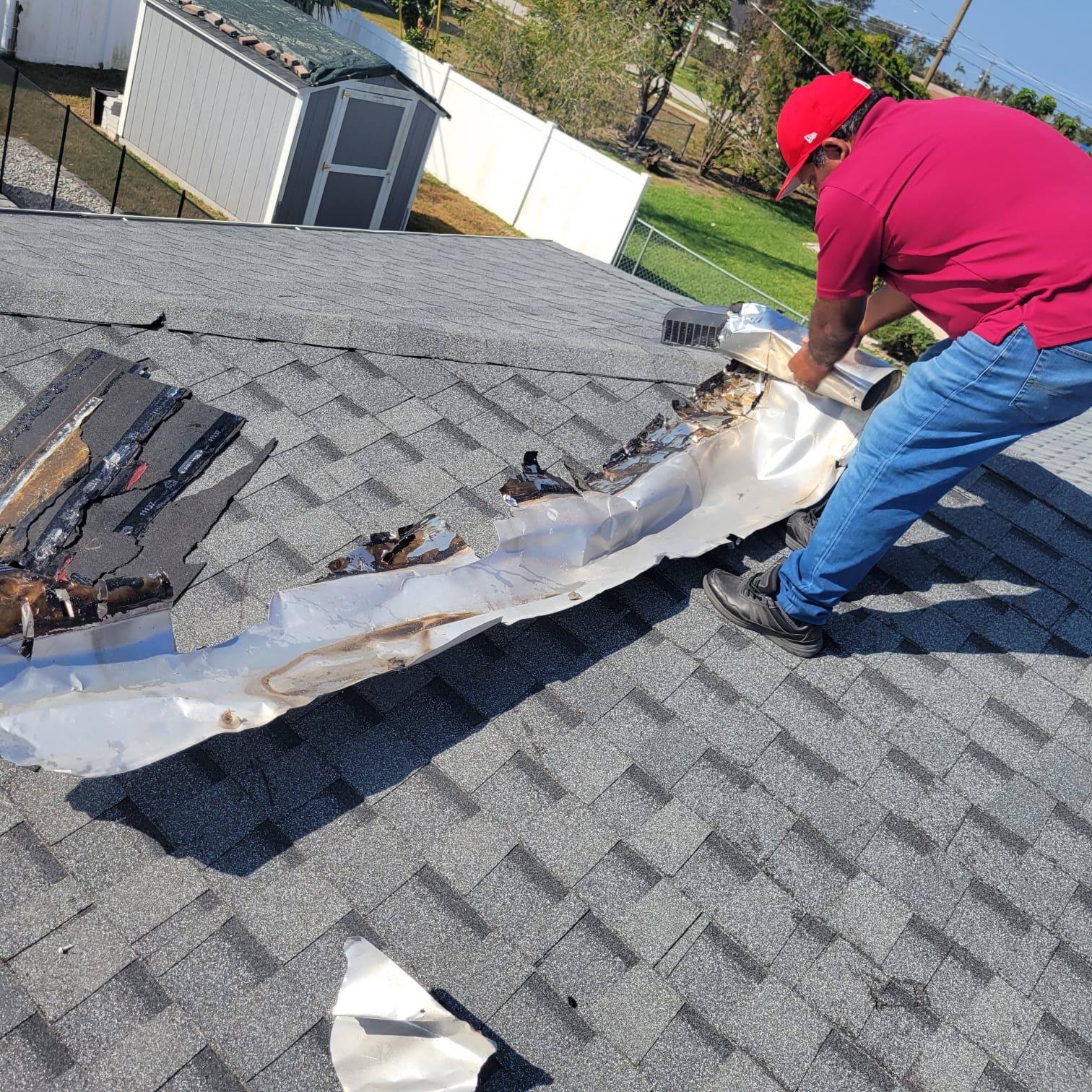 Residential Roofing Repair using Owens Coring Duration Shingles by Four Peaks Roofing