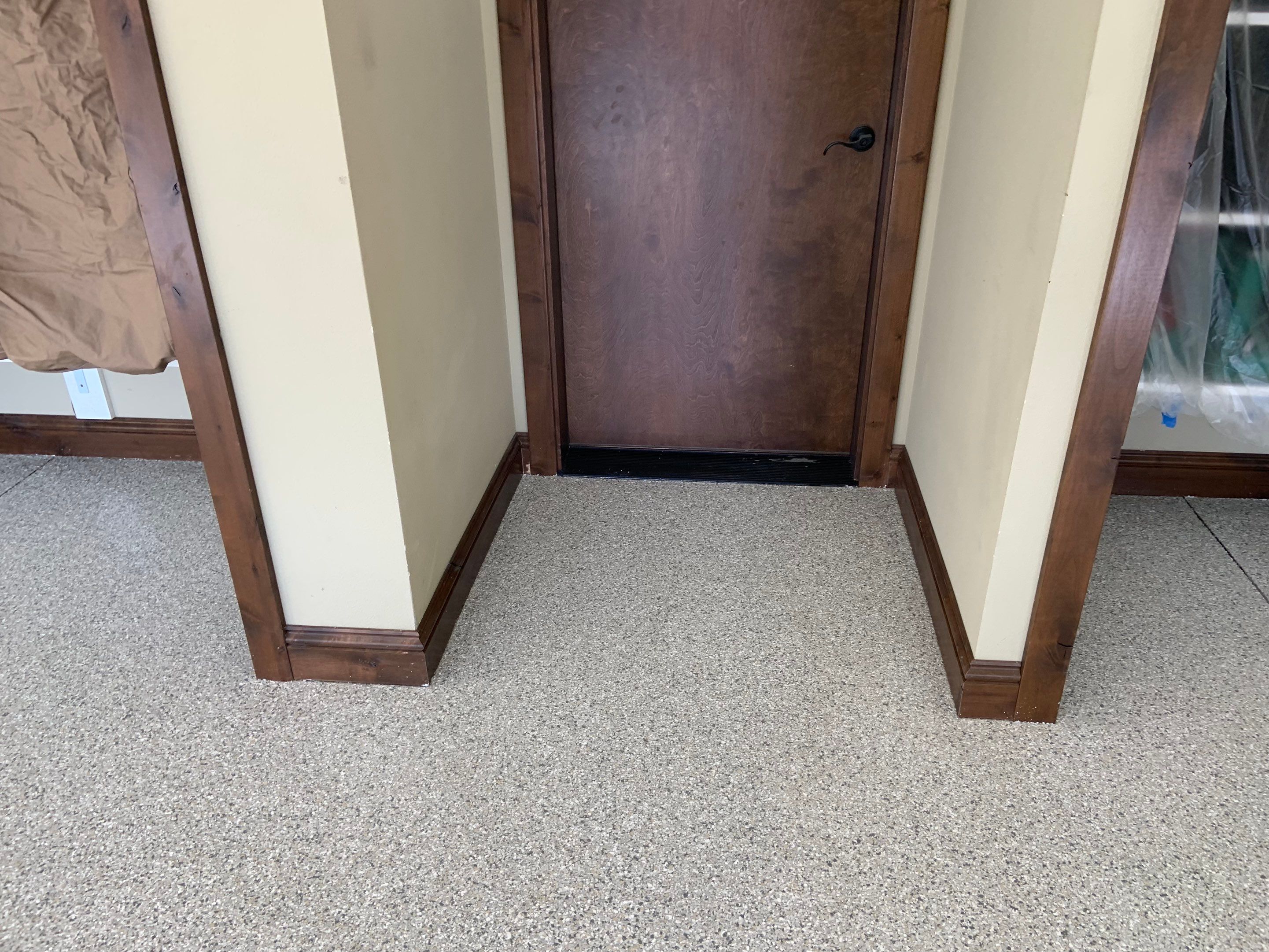 Garage Transformation using Mt Everest by Croc Coatings, LLC