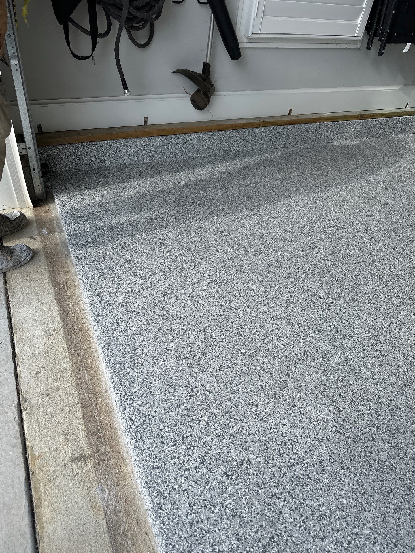 Garage Floor Coating using Gravel by My Garage Floor Guys