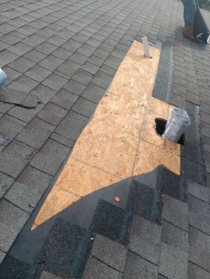 Hail Damage using Owen's Corning Duration (Lifetime) Shingles