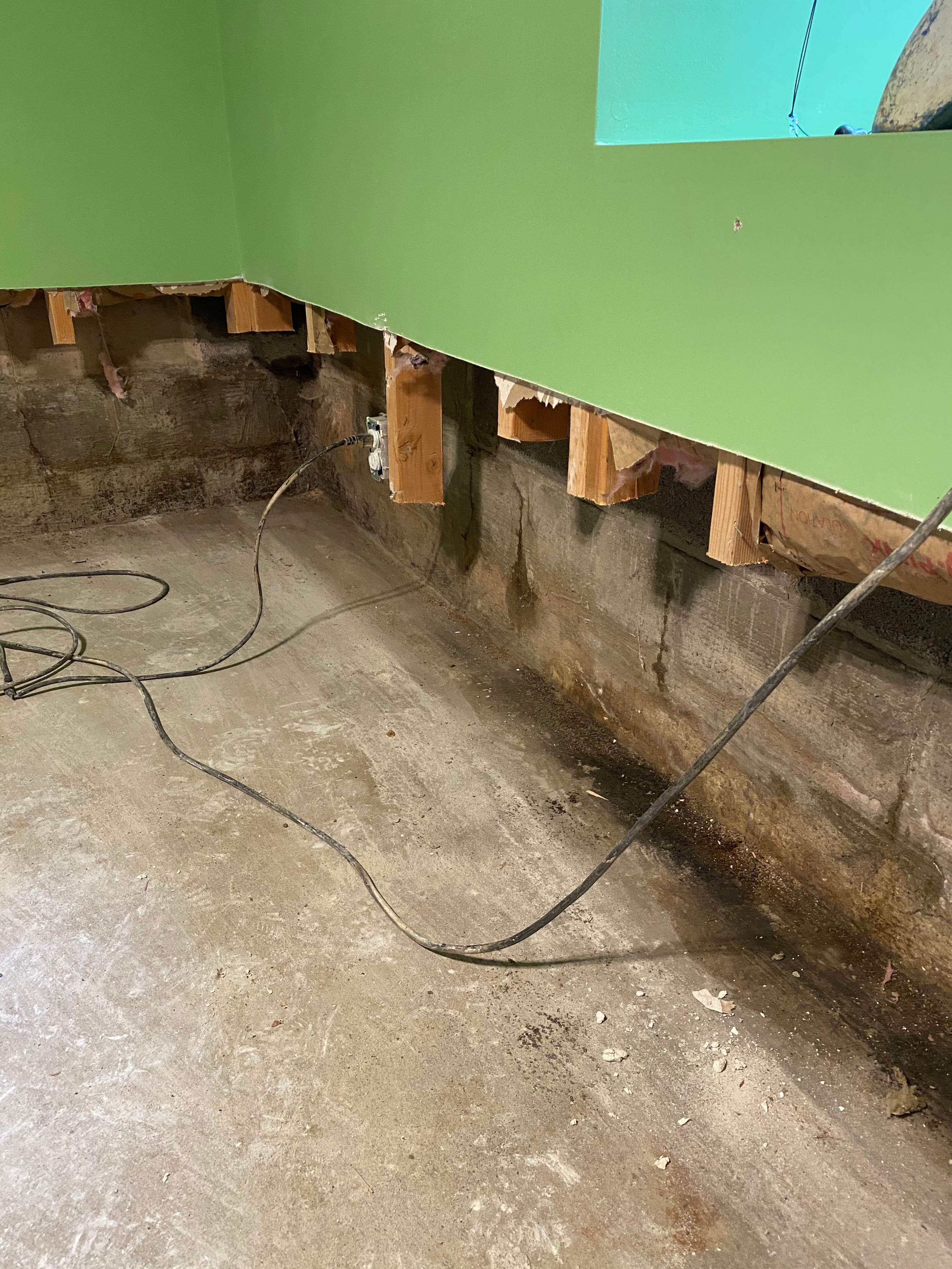 Interior French Drain Job in West Orange, NJ by Pure Service Pro, LLC 
