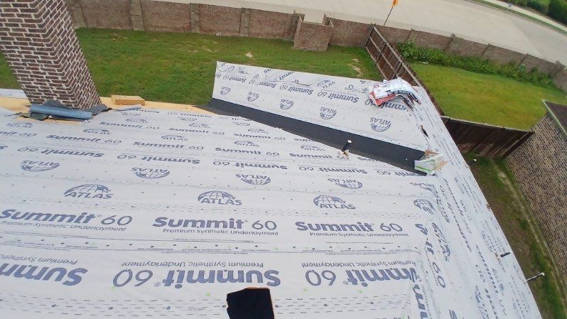 Residential Roofing Installation using ATLAS Pinnacle Pristine Shingles by Harvey Roofing & Construction