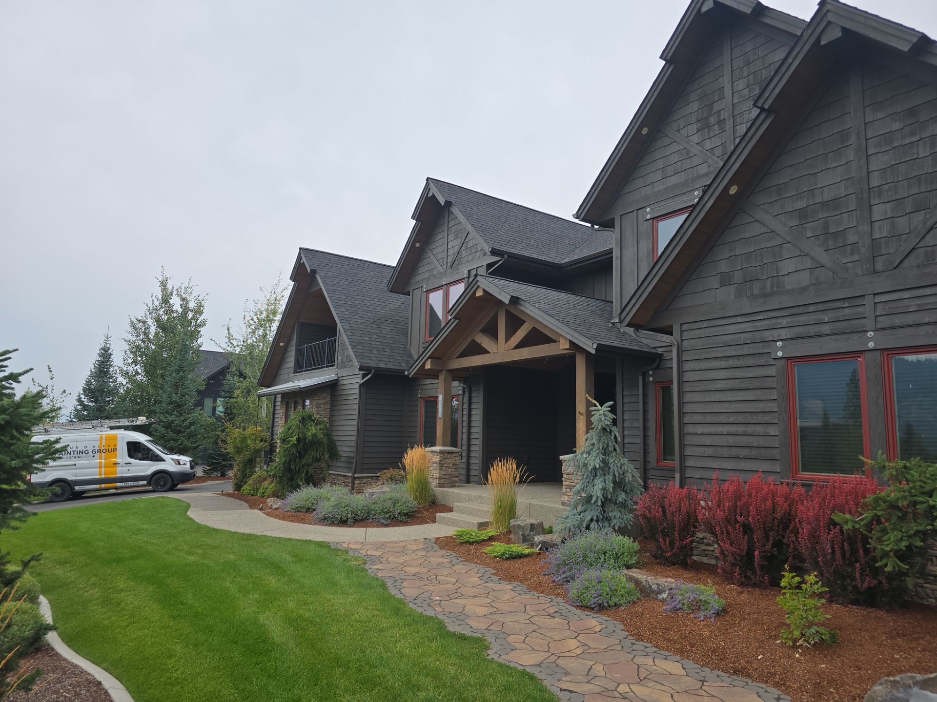 The Falls-Hayden Lake by Coeur D Alene Painting Group