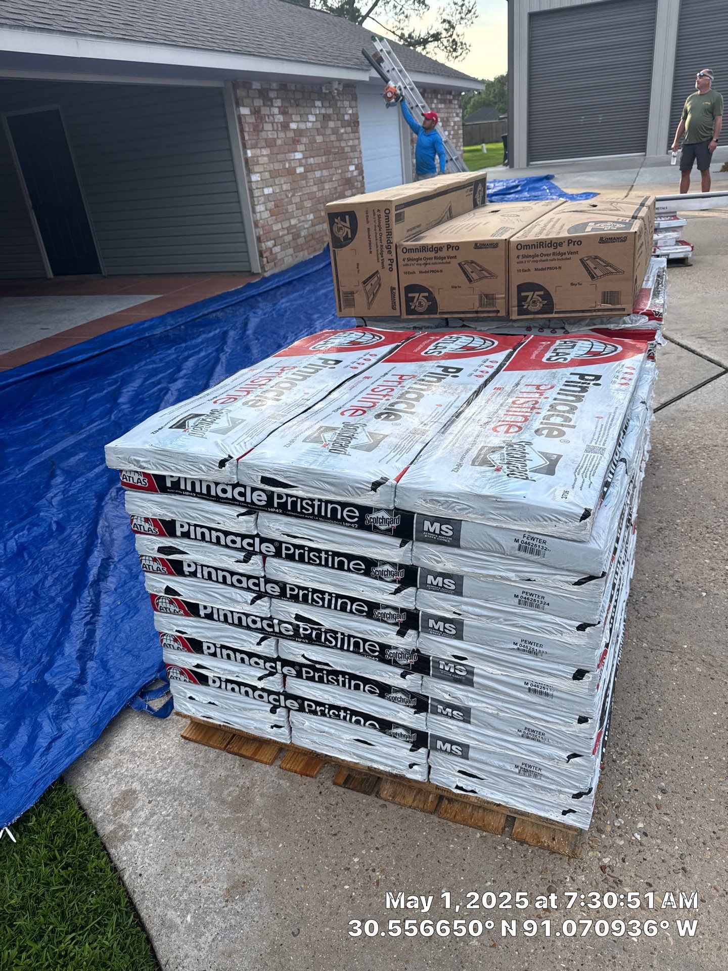 Atlas Pinnacle Pristine Pewter by Top Team Roofing & Construction
