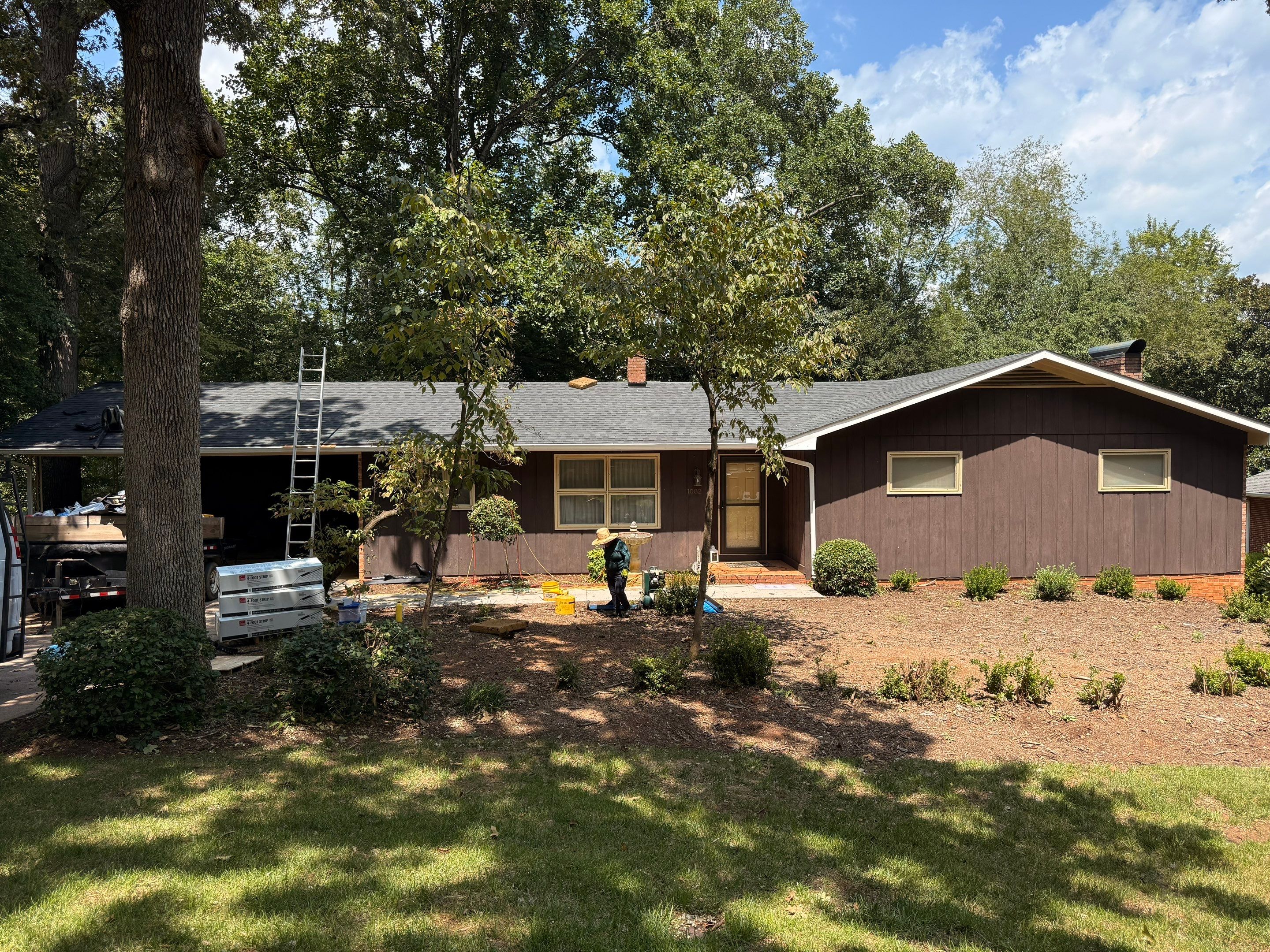 Residential Roof Replacement using TAMKO Titan XT Rustic Black by RISE Roofing & Restoration, LLC