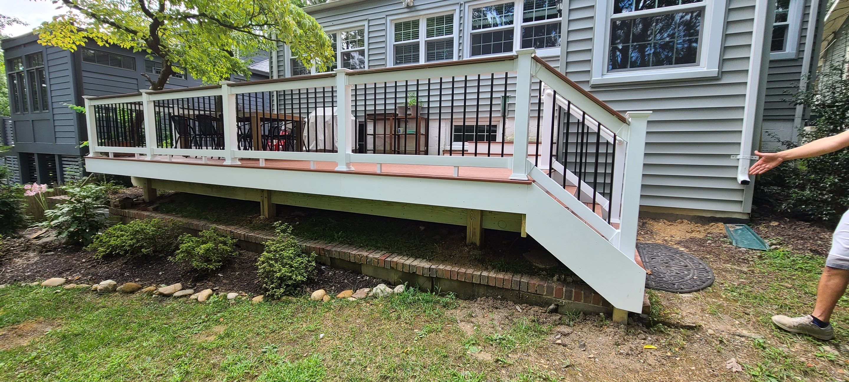 New deck installation by Window Depot of Annapolis